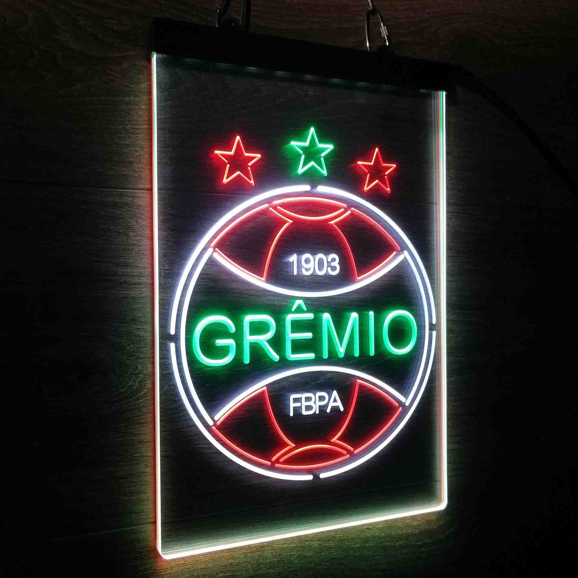 Gremio Esportivo Brasil Neon 3-Color LED Sign