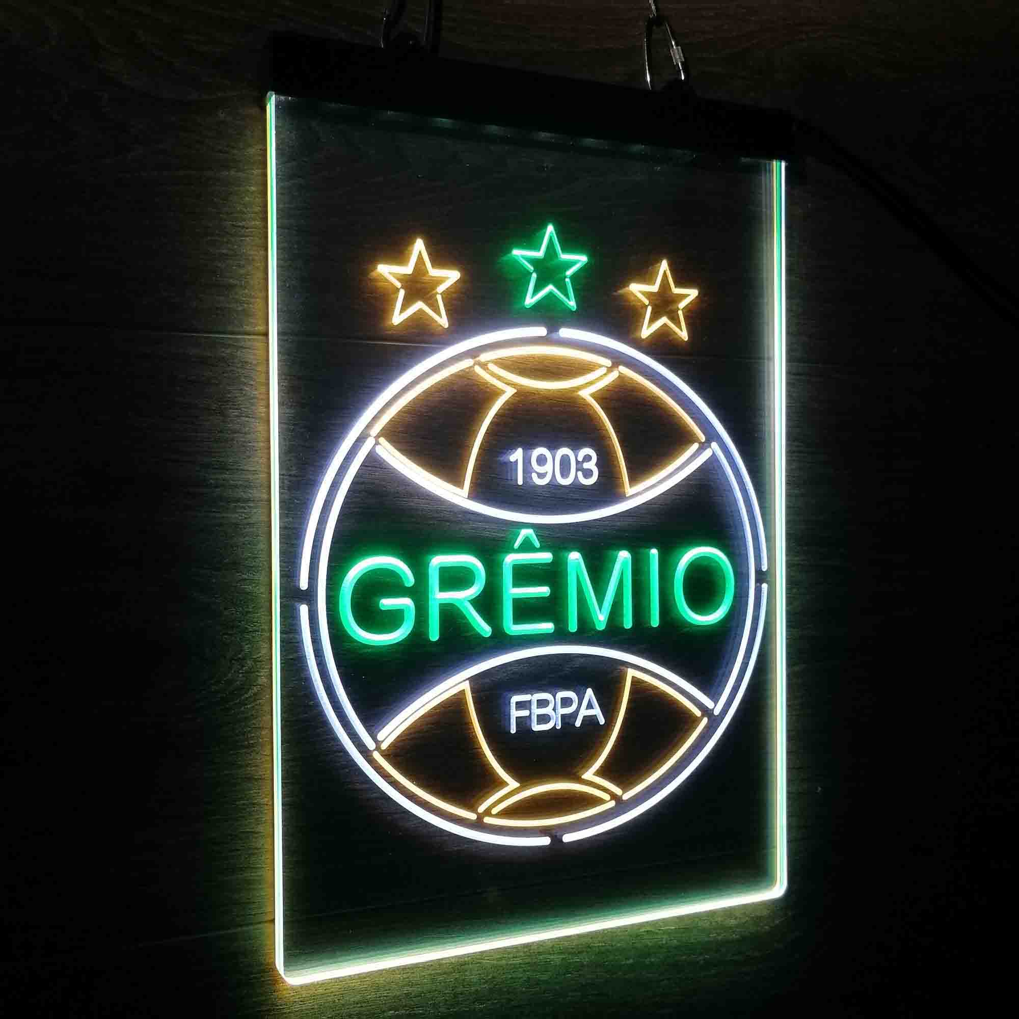 Gremio Esportivo Brasil Neon 3-Color LED Sign