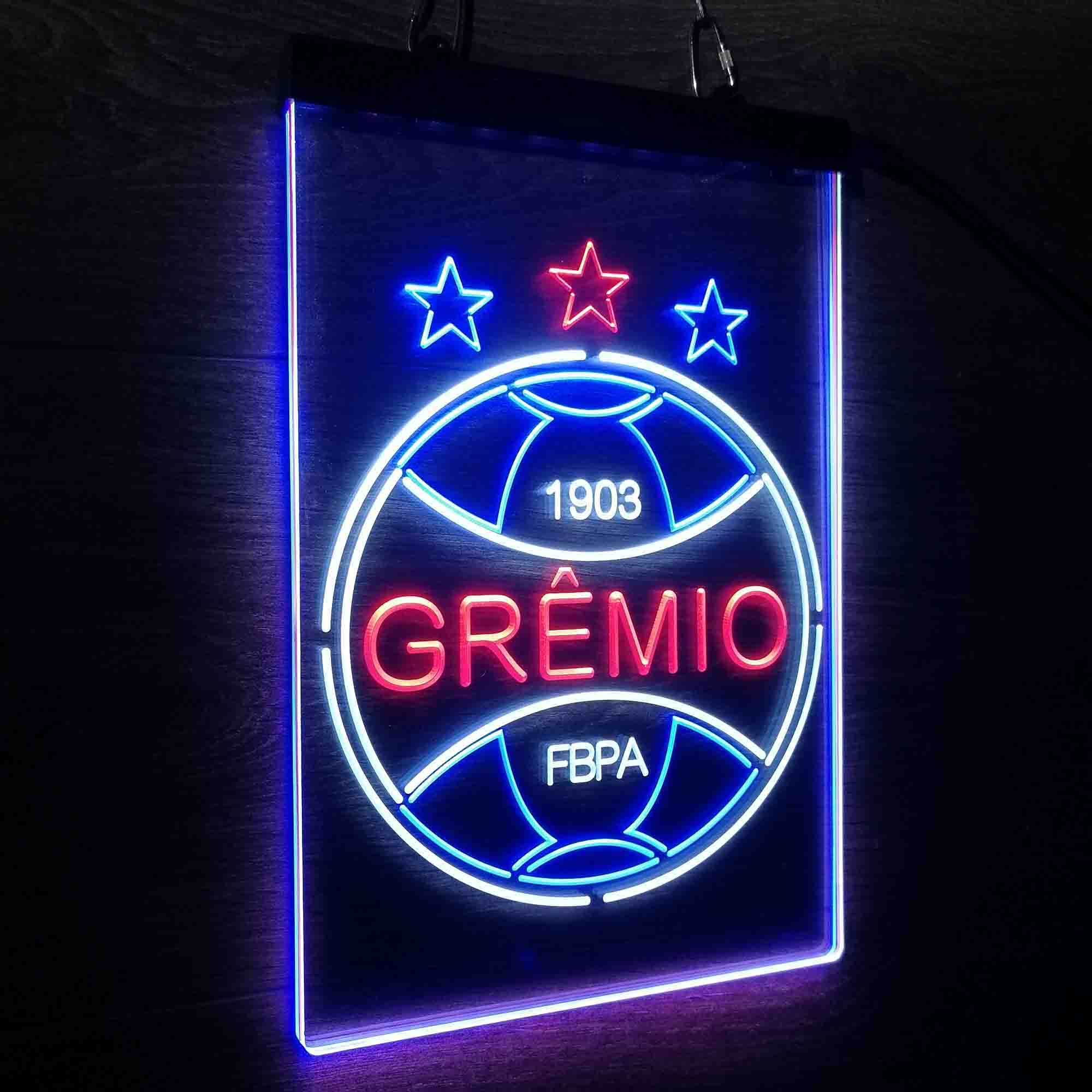 Gremio Esportivo Brasil Neon 3-Color LED Sign