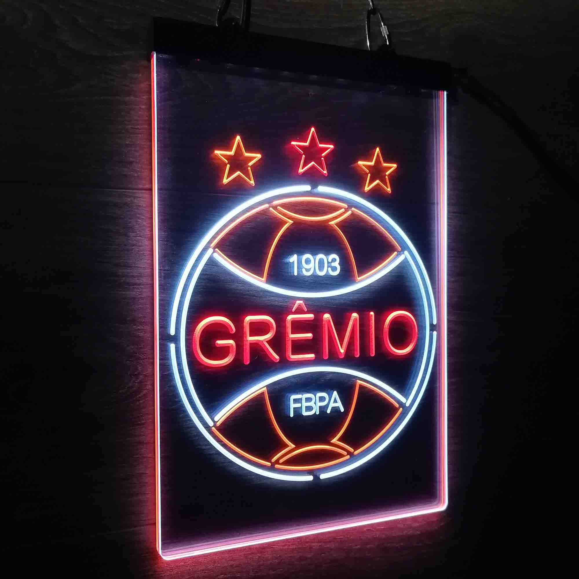 Gremio Esportivo Brasil Neon 3-Color LED Sign