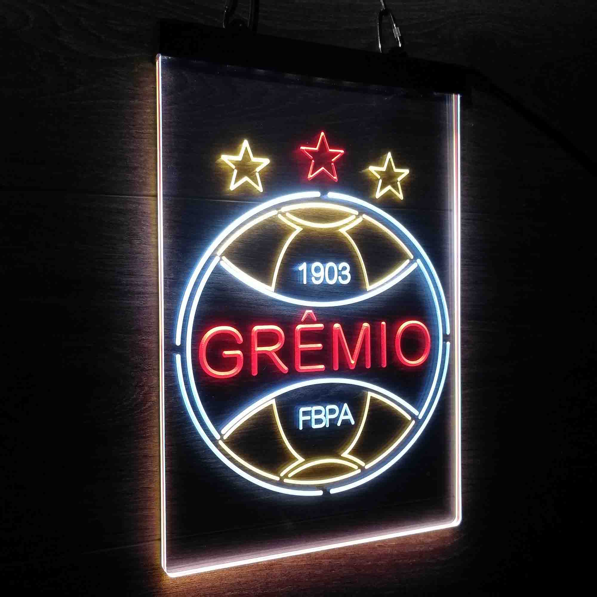 Gremio Esportivo Brasil Neon 3-Color LED Sign