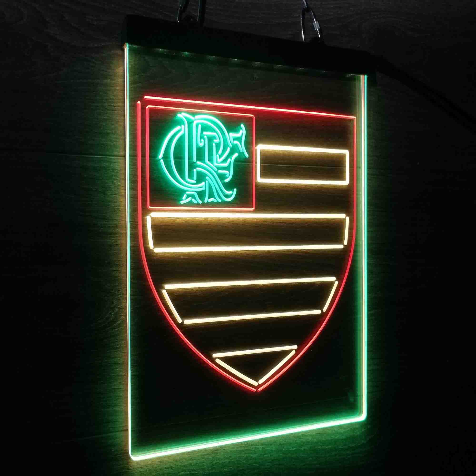 Flamengo FC Neon 3-Color LED Sign