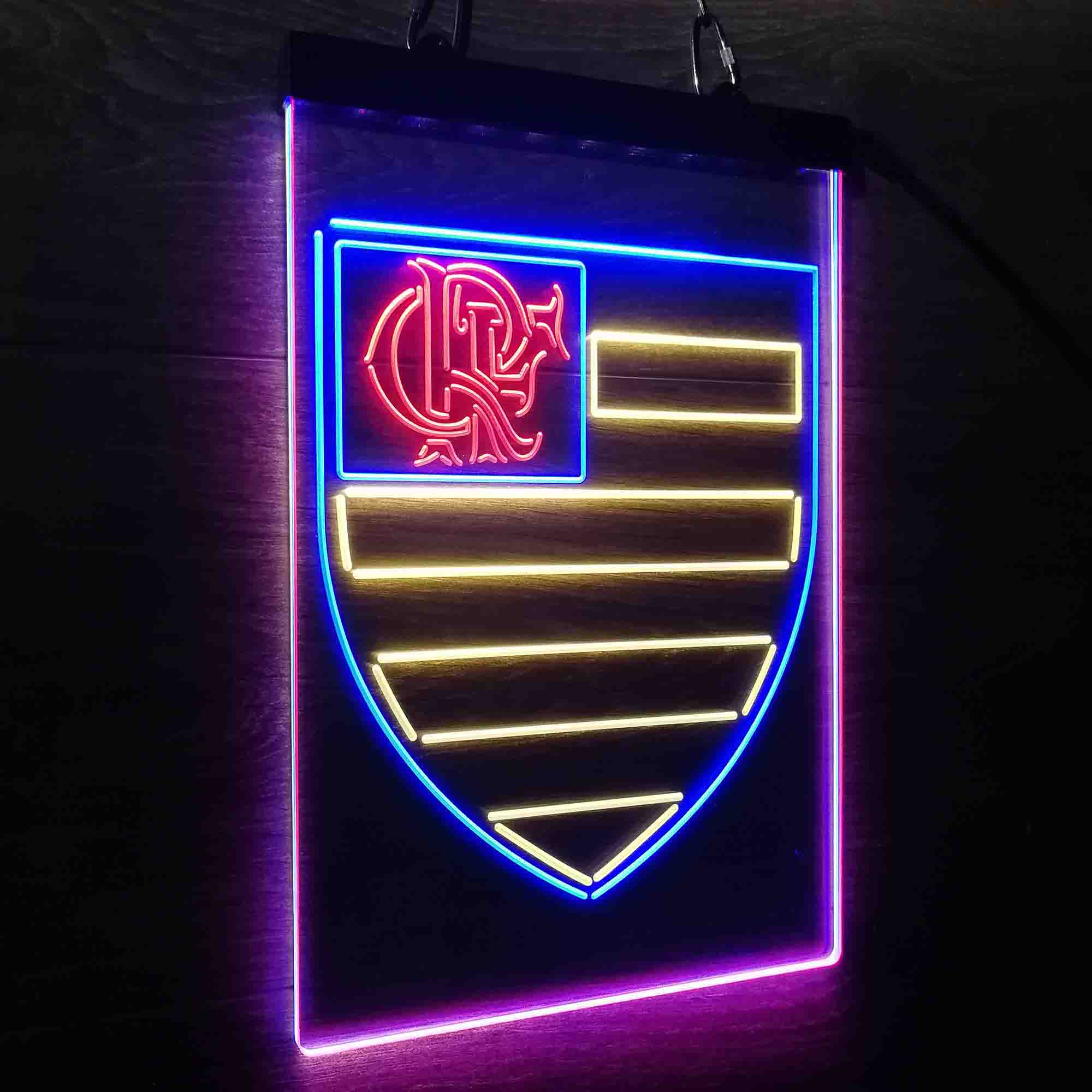 Flamengo FC Neon 3-Color LED Sign