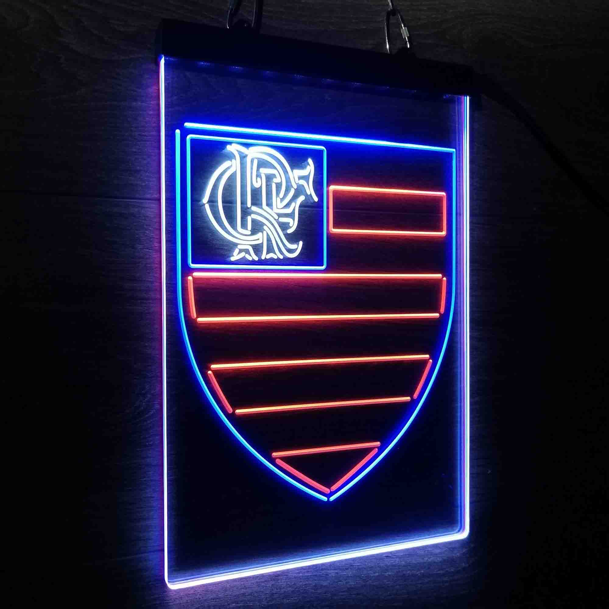 Flamengo FC Neon 3-Color LED Sign