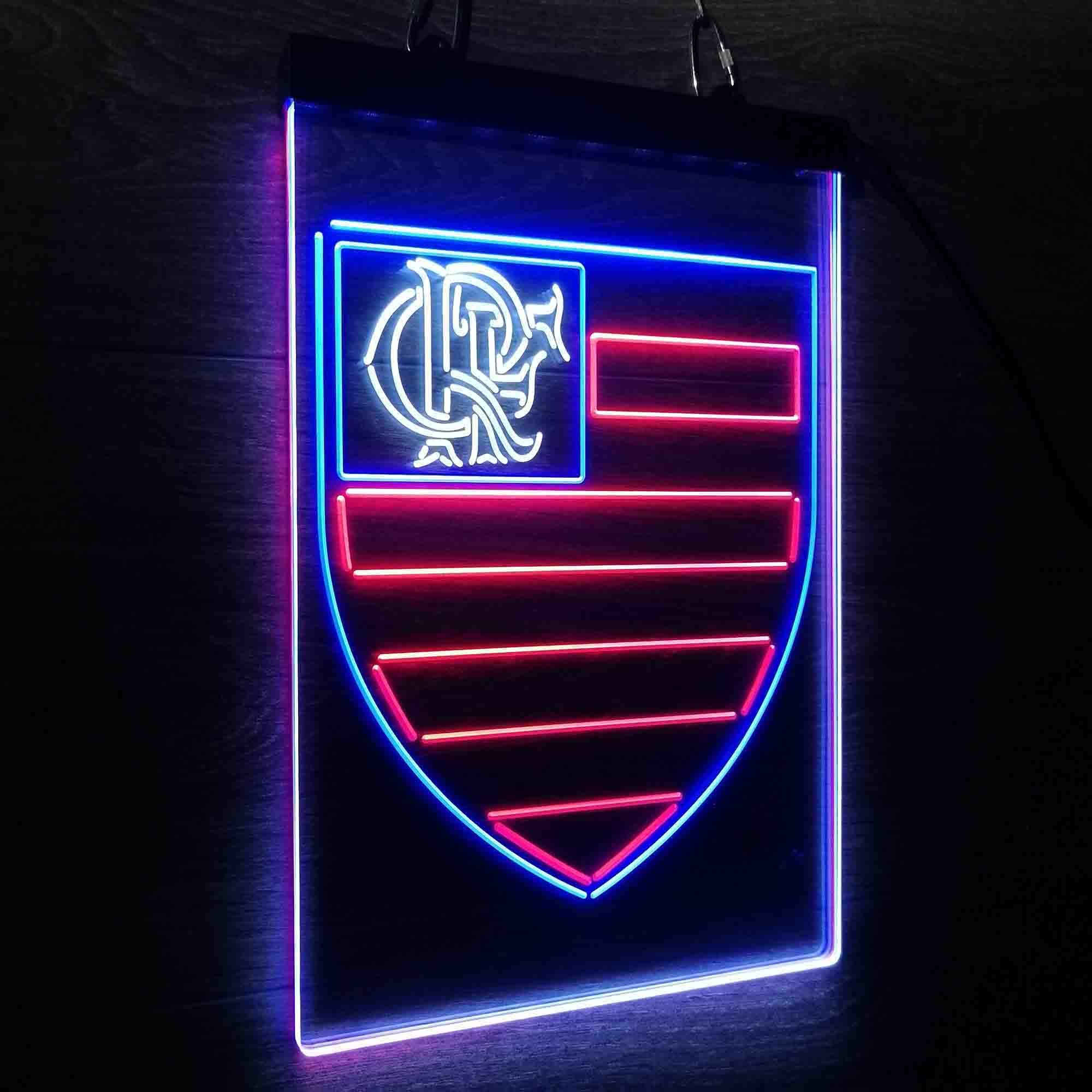 Flamengo FC Neon 3-Color LED Sign