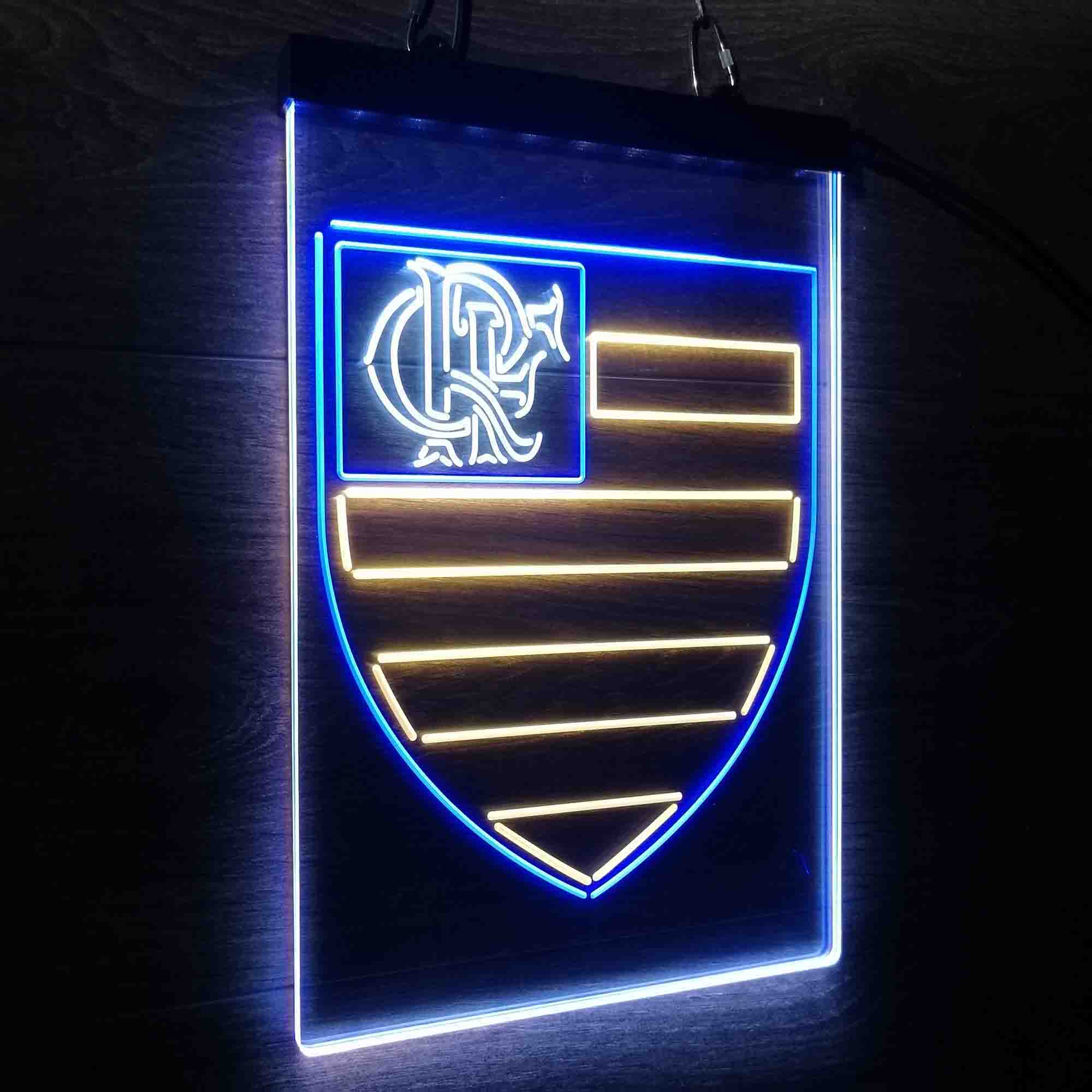 Flamengo FC Neon 3-Color LED Sign