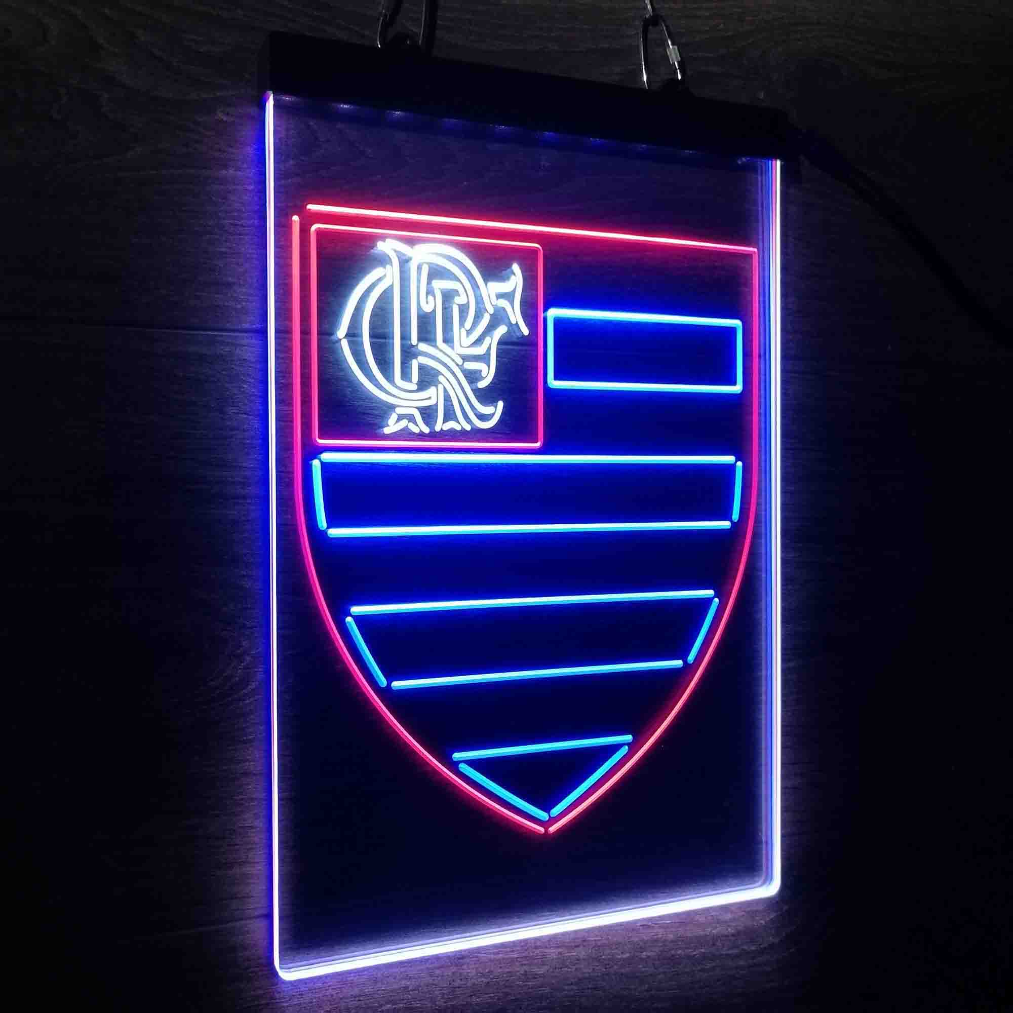 Flamengo FC Neon 3-Color LED Sign