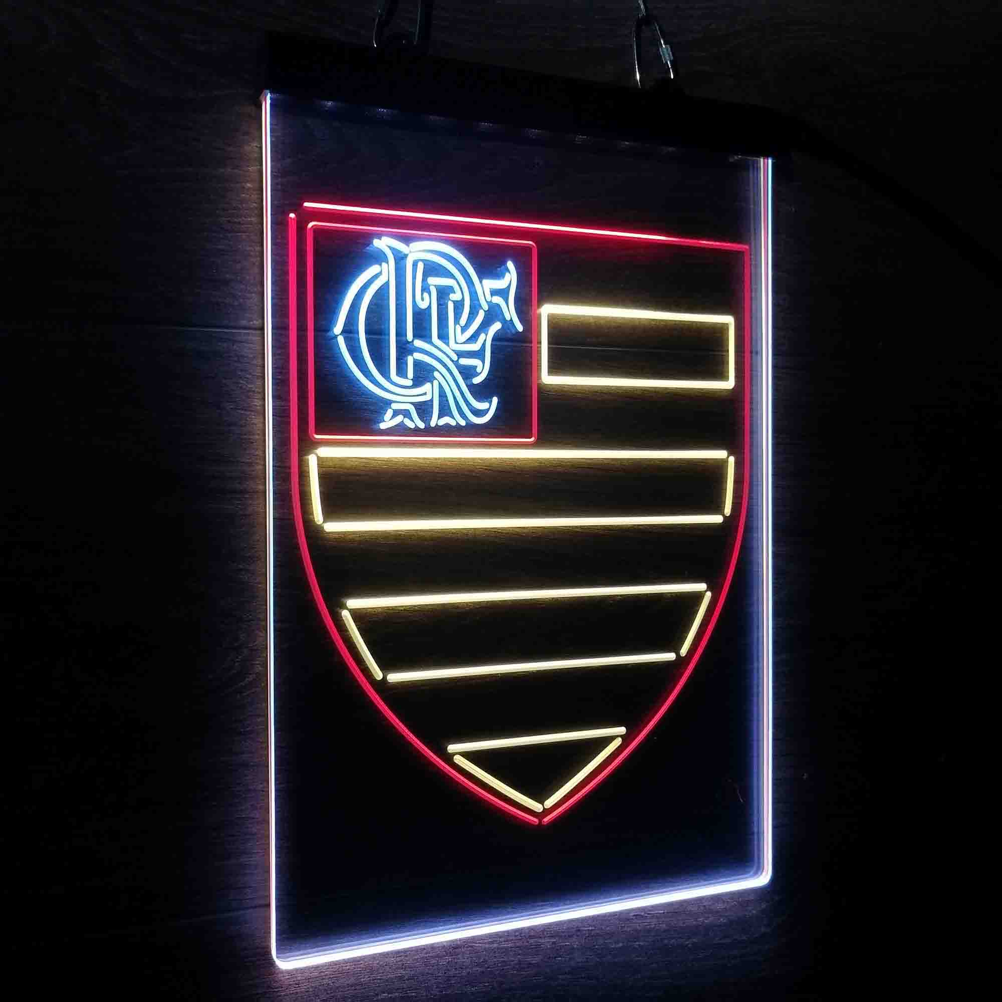 Flamengo FC Neon 3-Color LED Sign