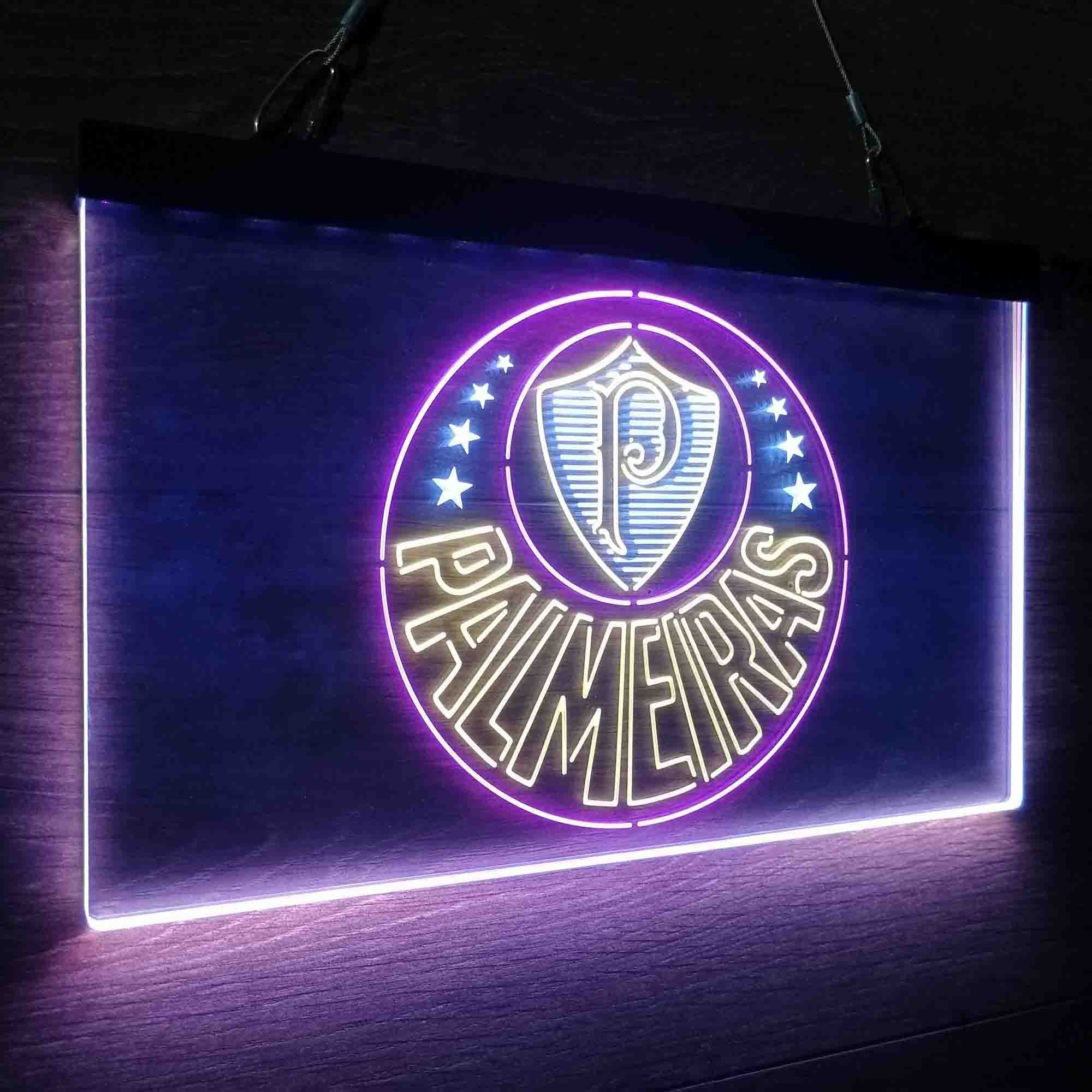 Sociedade Esportiva Palmeiras Neon 3-Color LED Sign