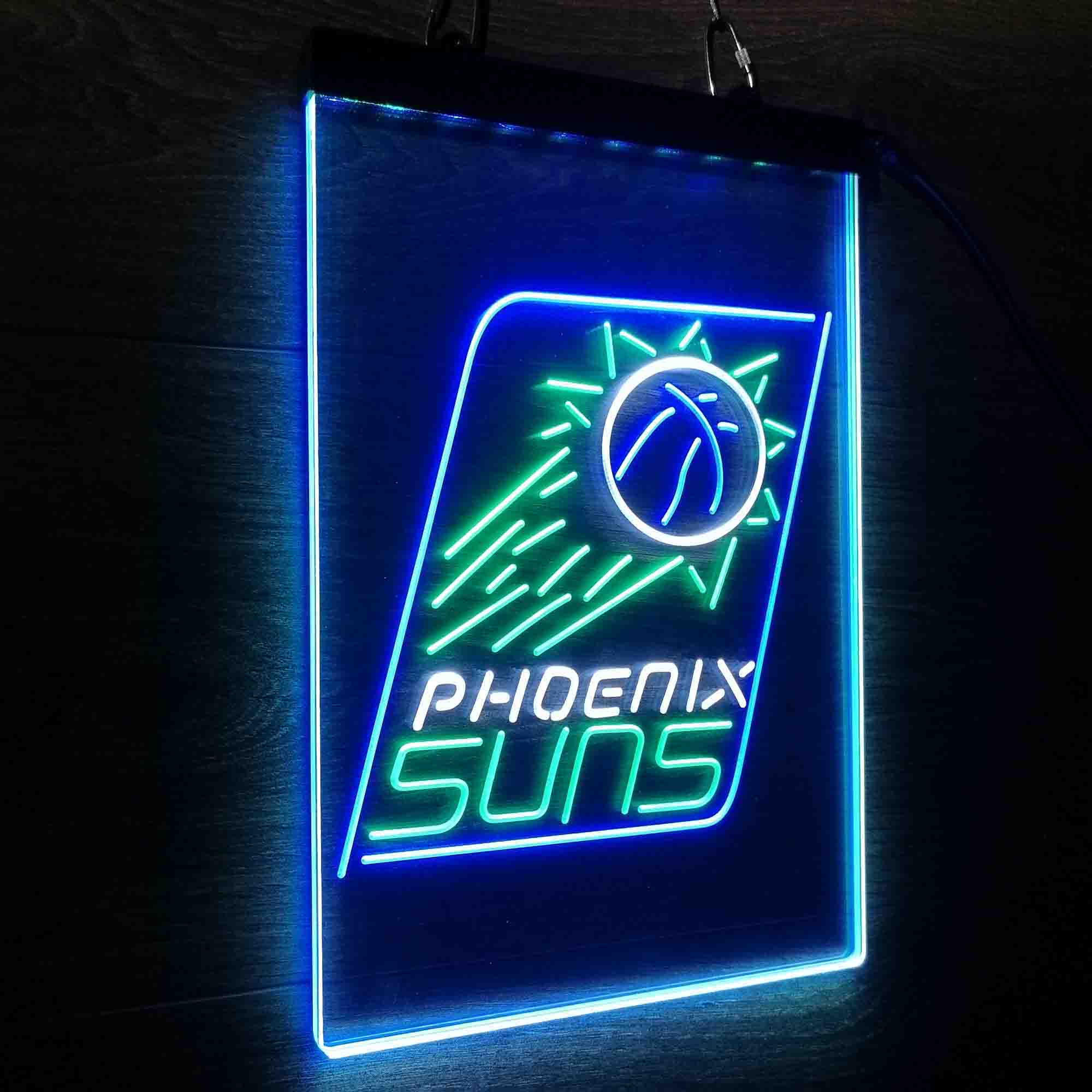 Phoenix Suns Neon 3-Color LED Sign