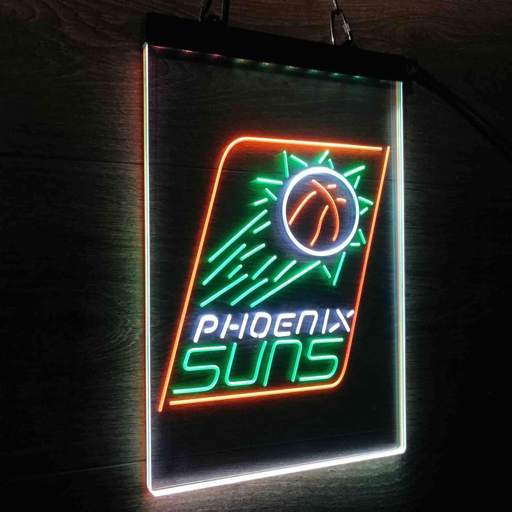 Phoenix Suns Neon 3-Color LED Sign