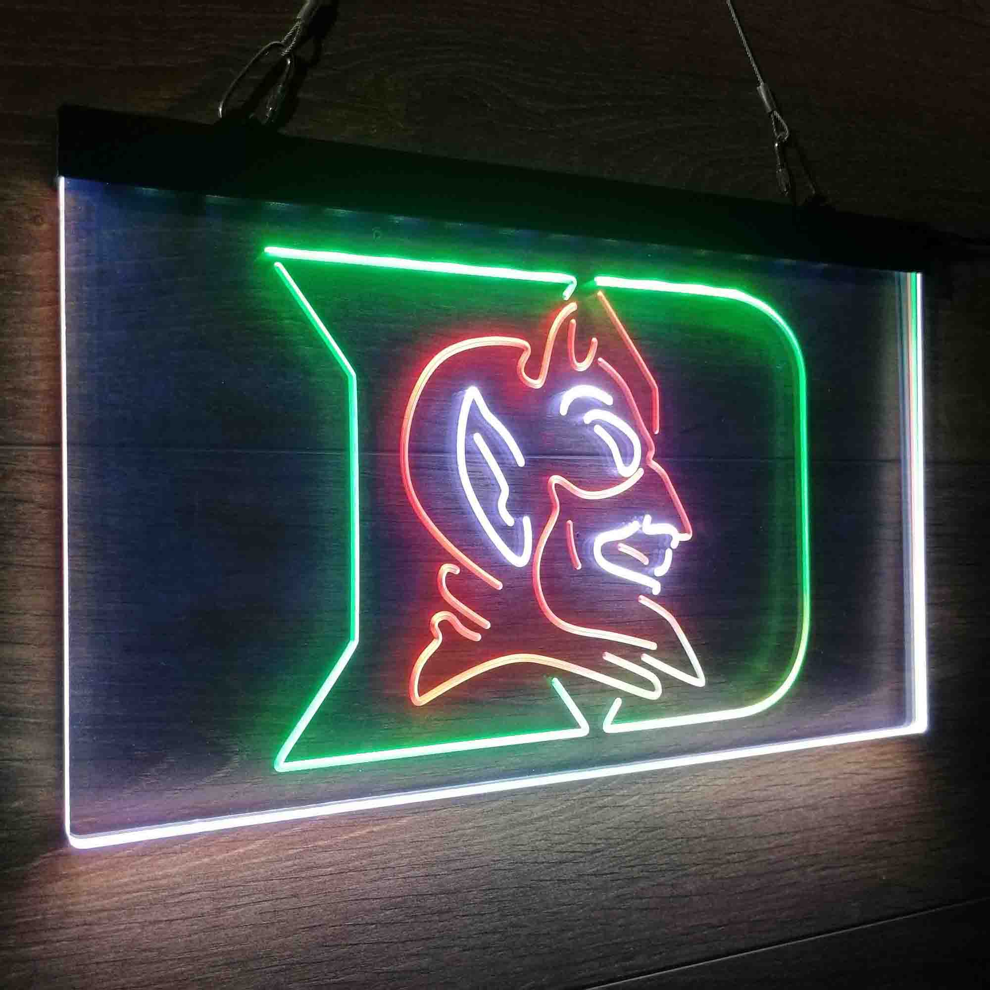 Duke Sport Team Basketball Neon 3-Color LED Sign