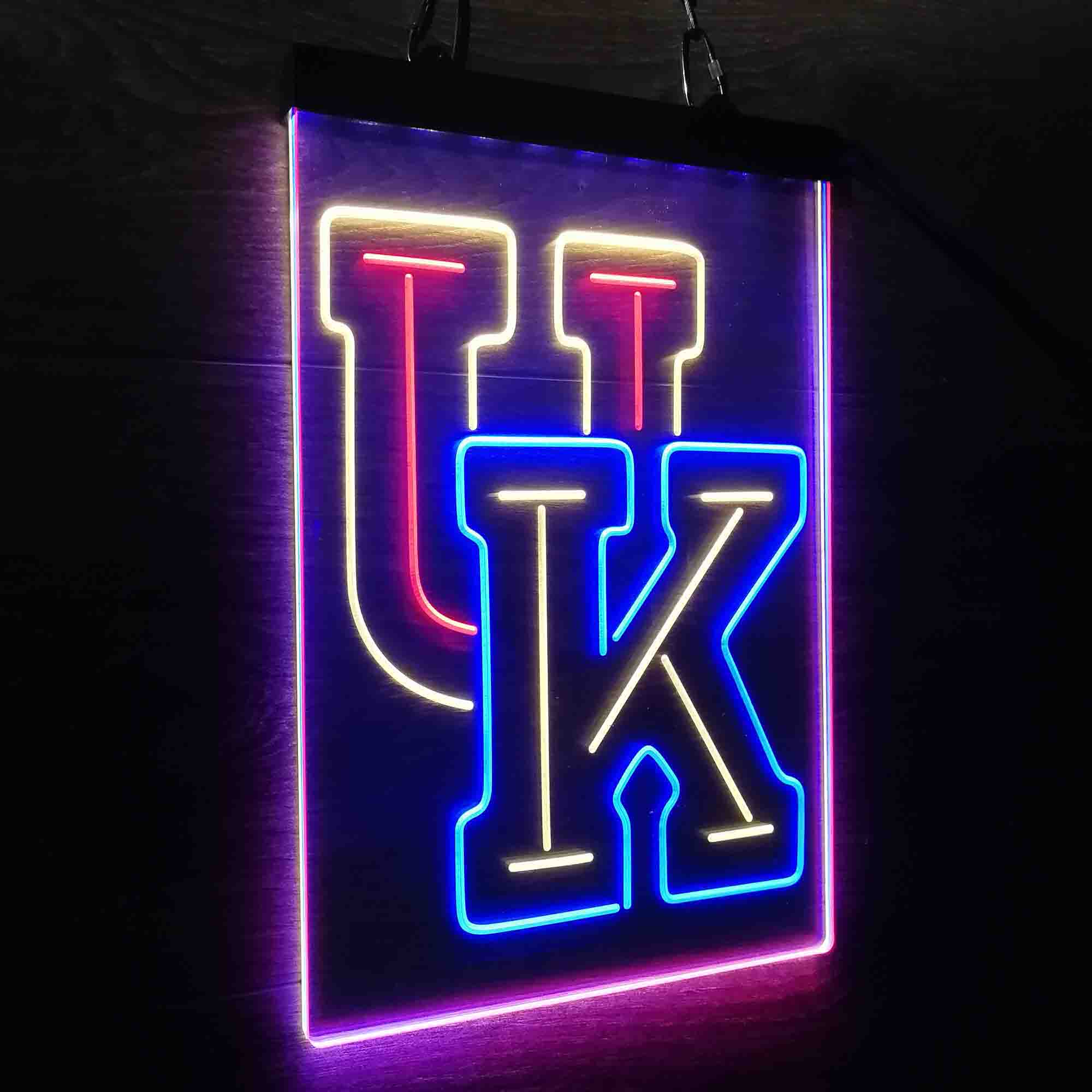 Kentucky Basketball Neon 3-Color LED Sign