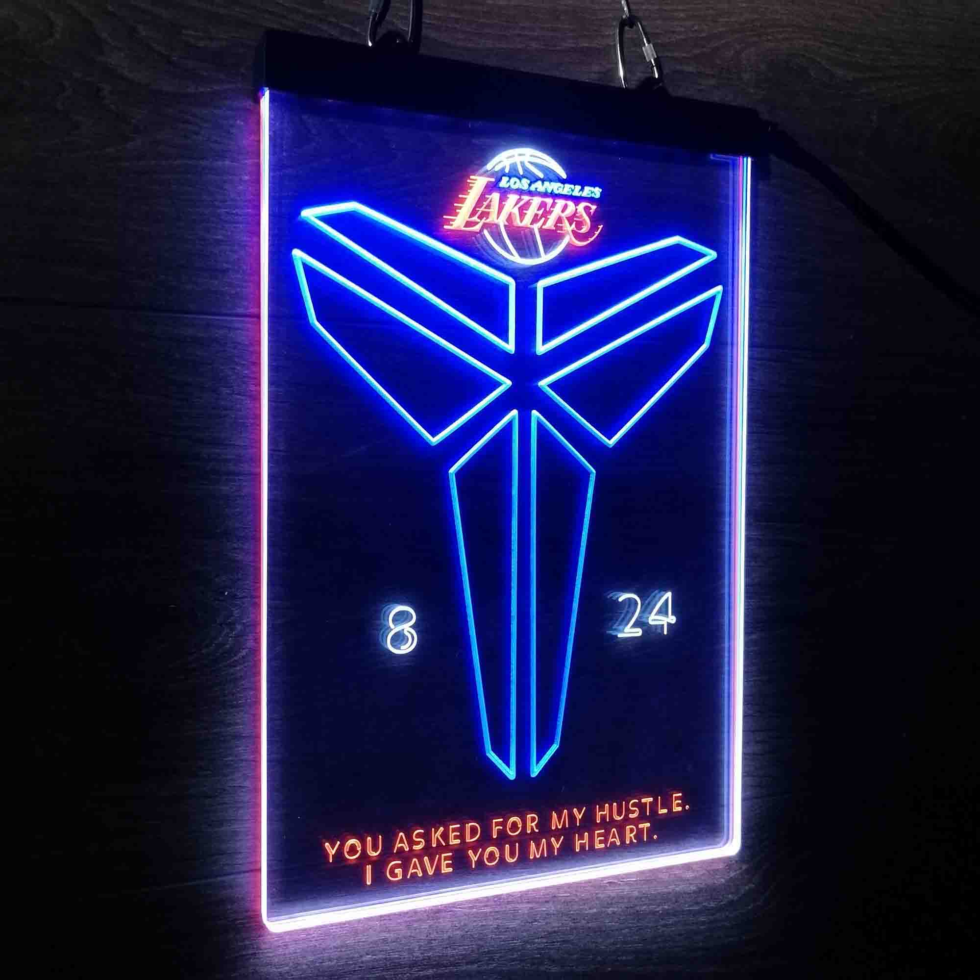 Lakers Nba Neon 3-Color LED Sign