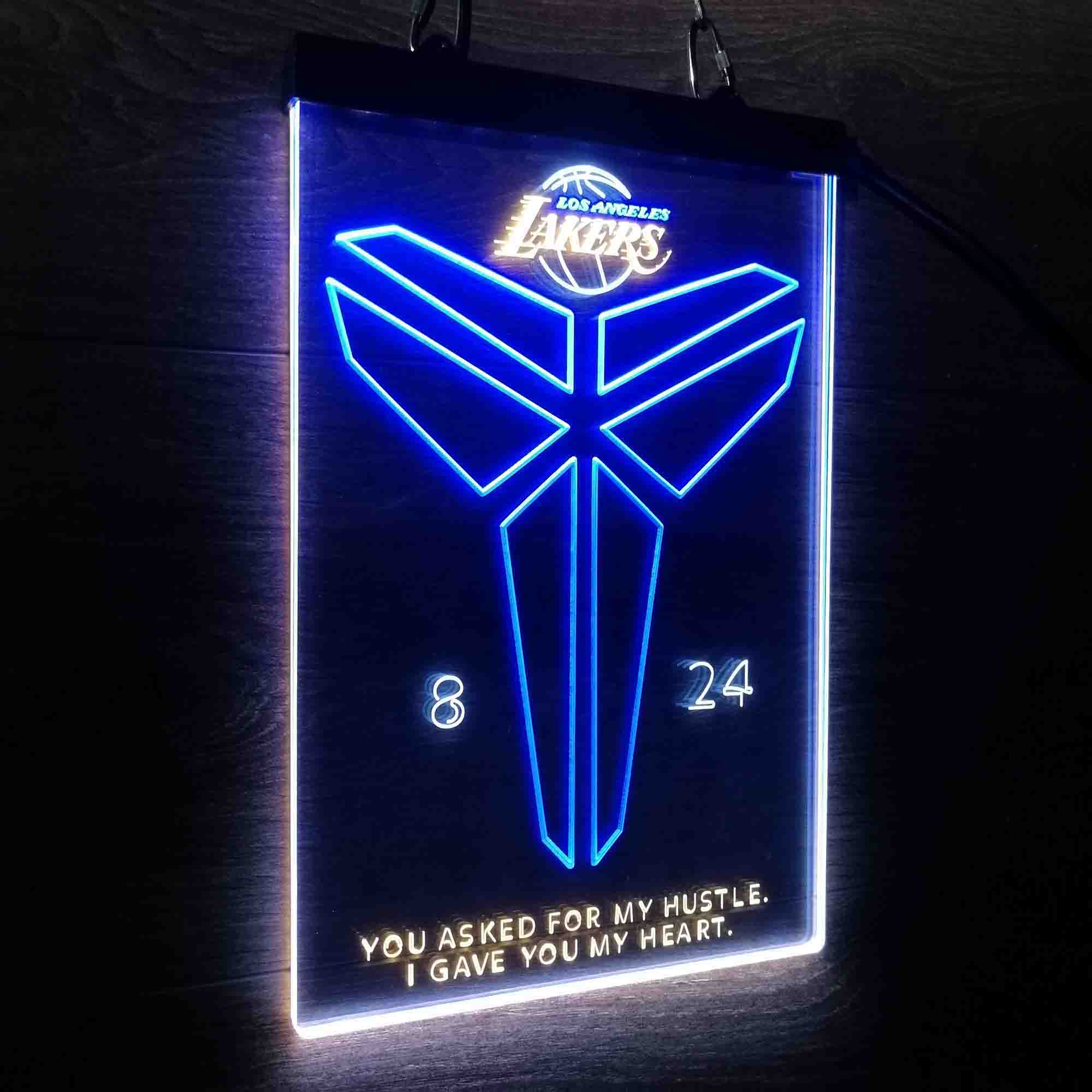 Lakers Nba Neon 3-Color LED Sign