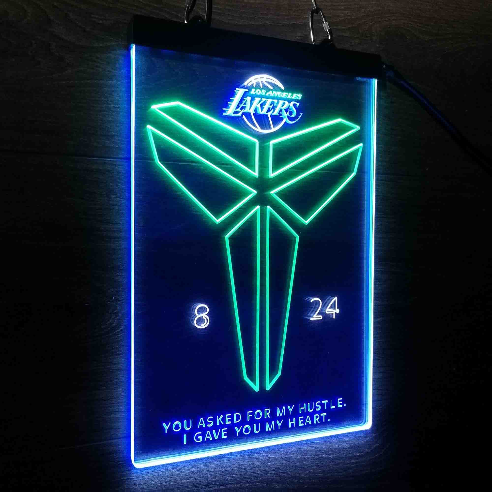 Lakers Nba Neon 3-Color LED Sign