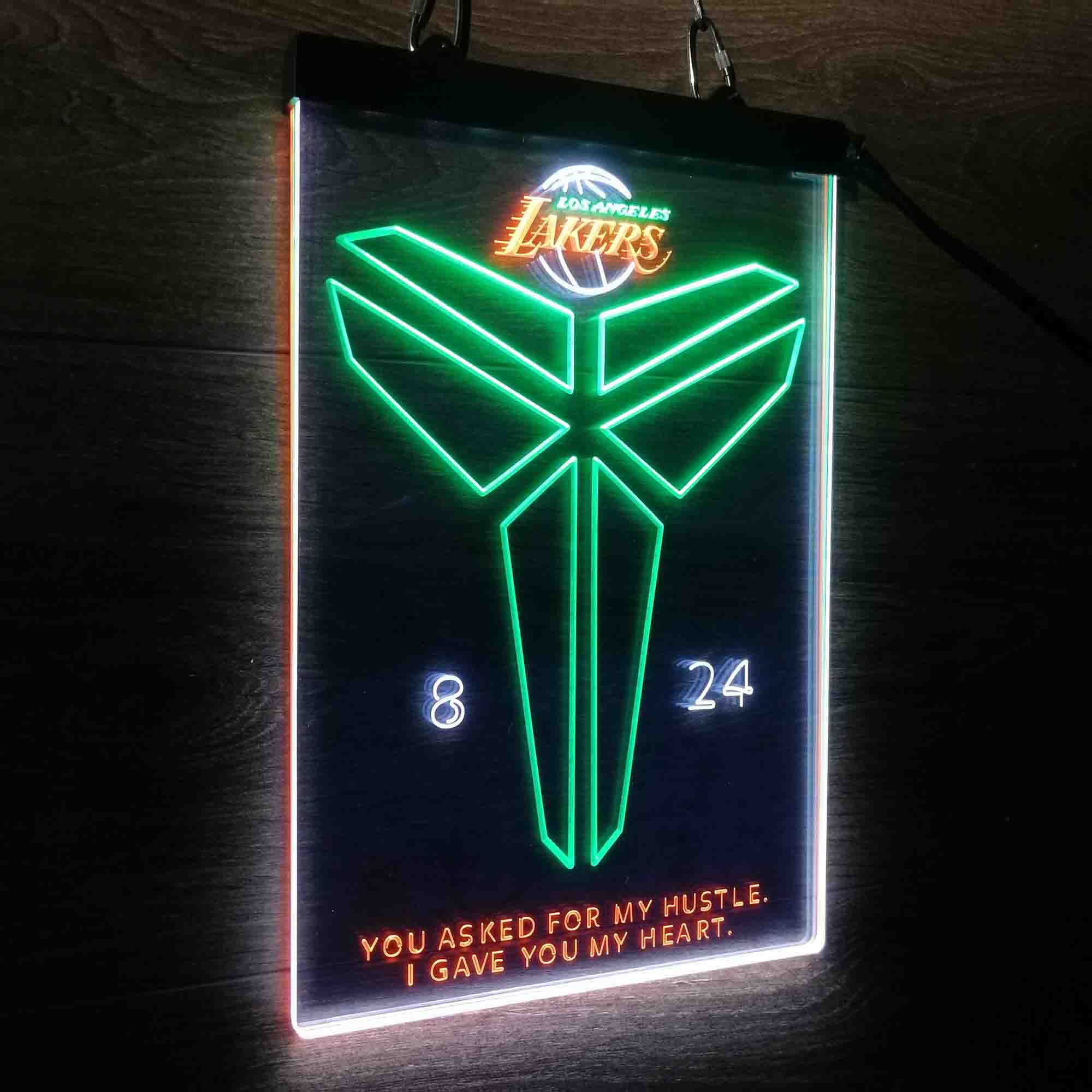 Lakers Nba Neon 3-Color LED Sign