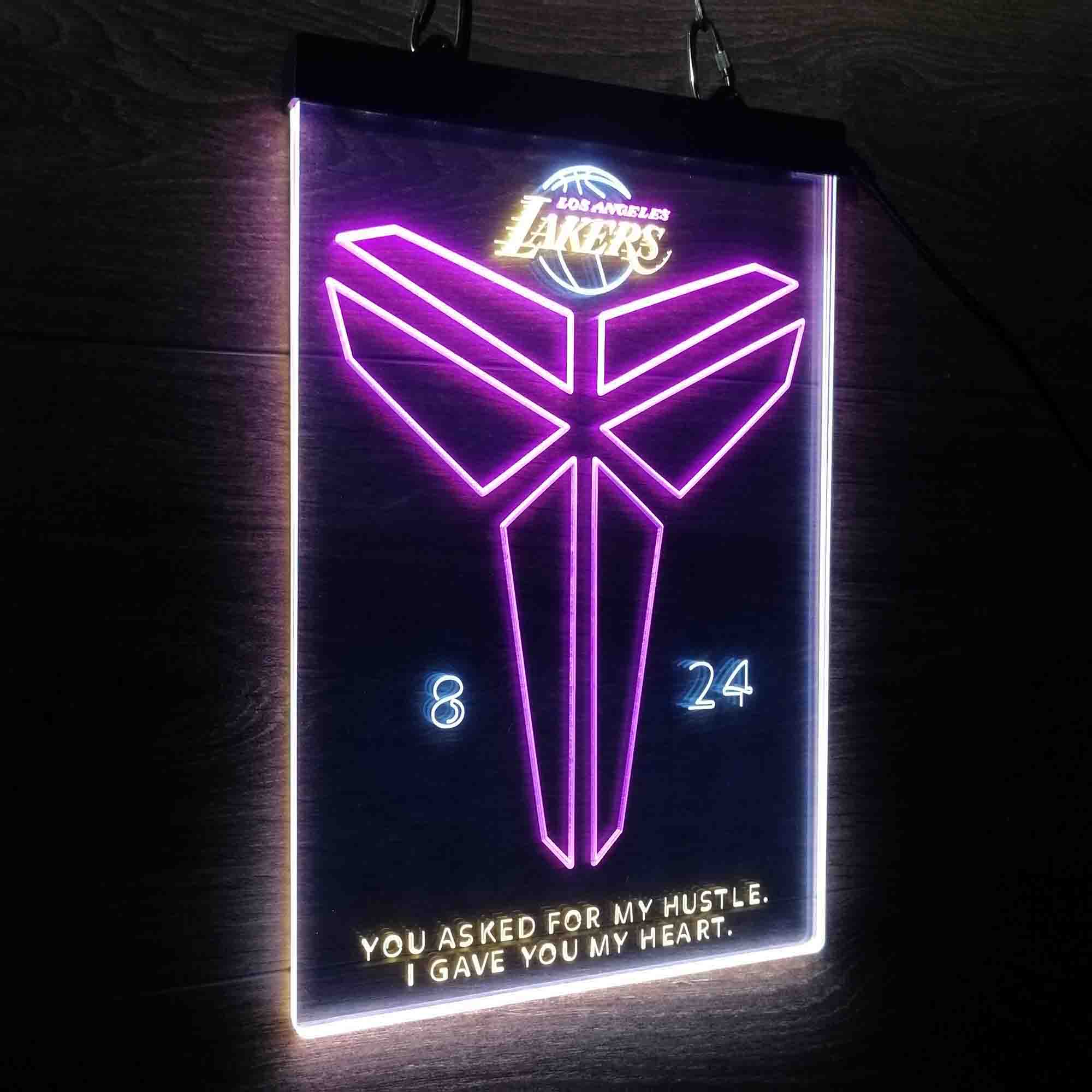 Lakers Nba Neon 3-Color LED Sign