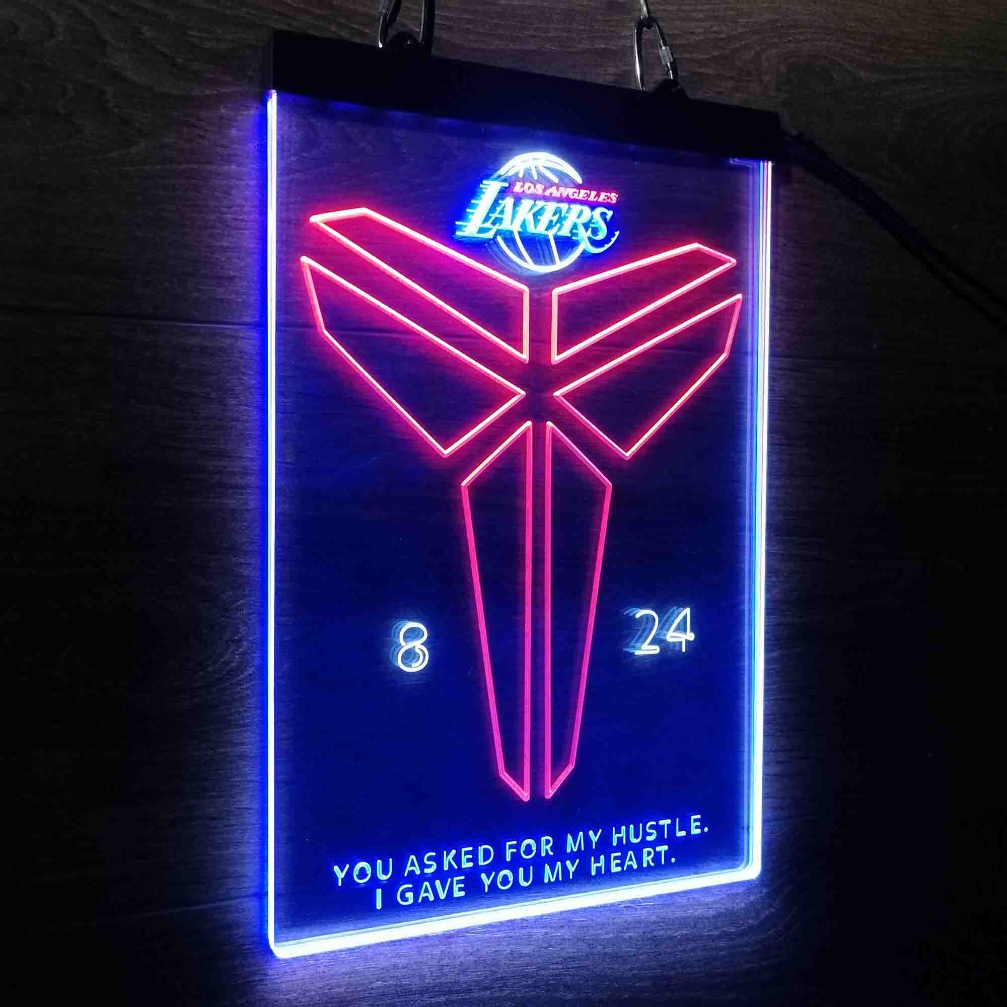 Lakers Nba Neon 3-Color LED Sign