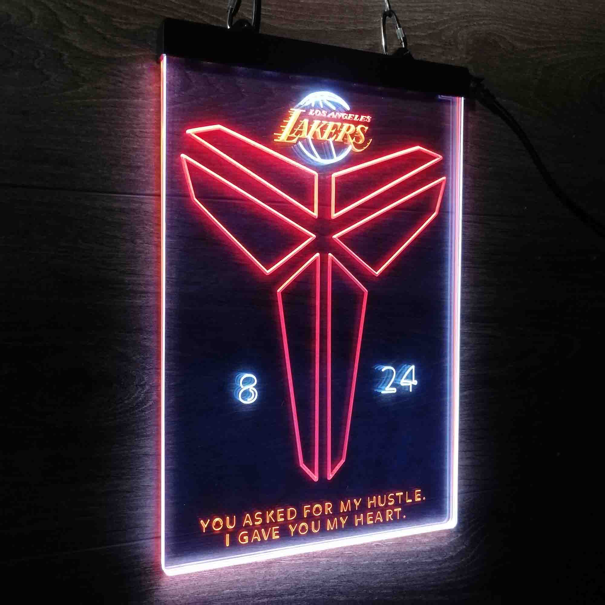 Lakers Nba Neon 3-Color LED Sign