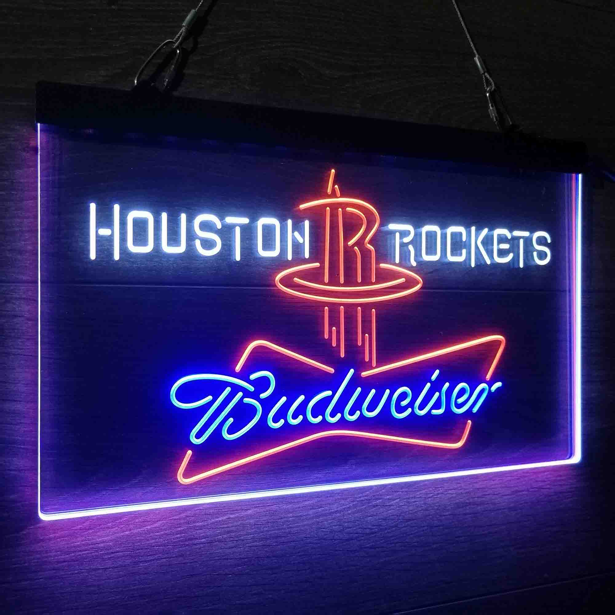 budweiser beer Neon 3-Color LED Sign