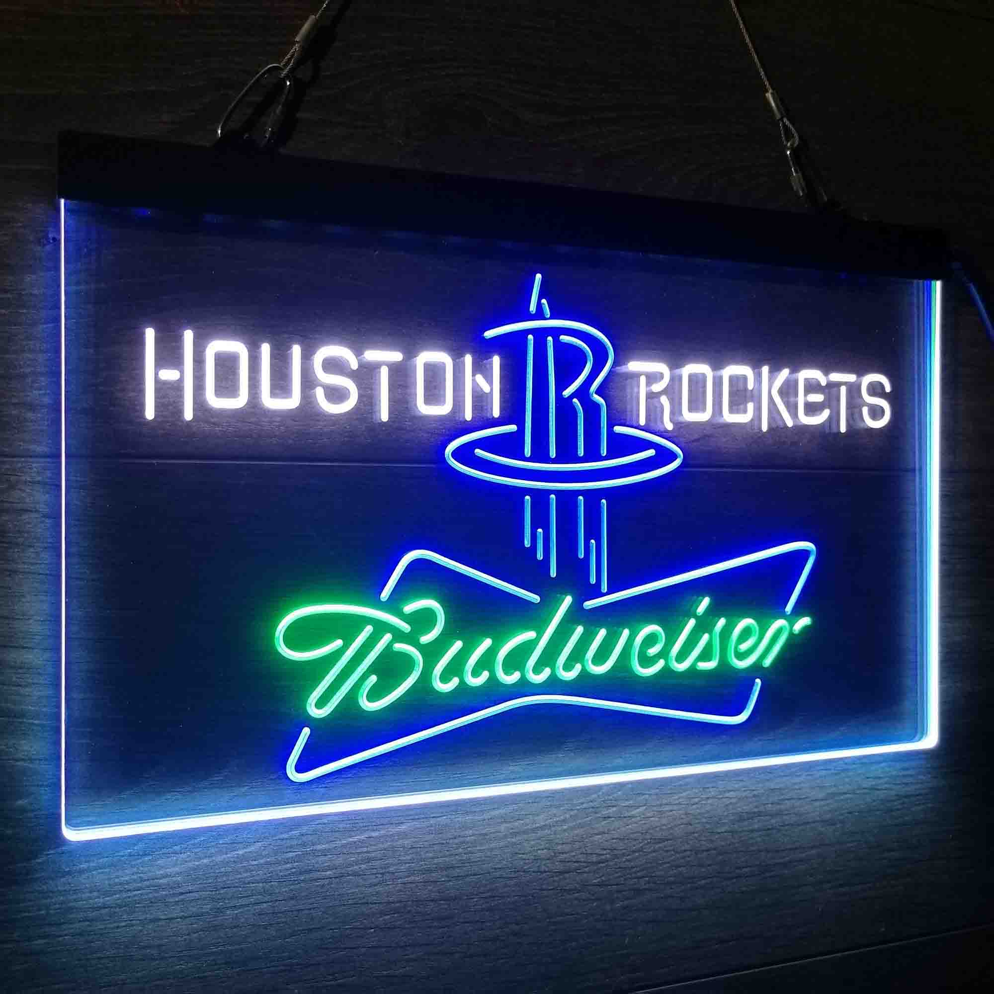 budweiser beer Neon 3-Color LED Sign