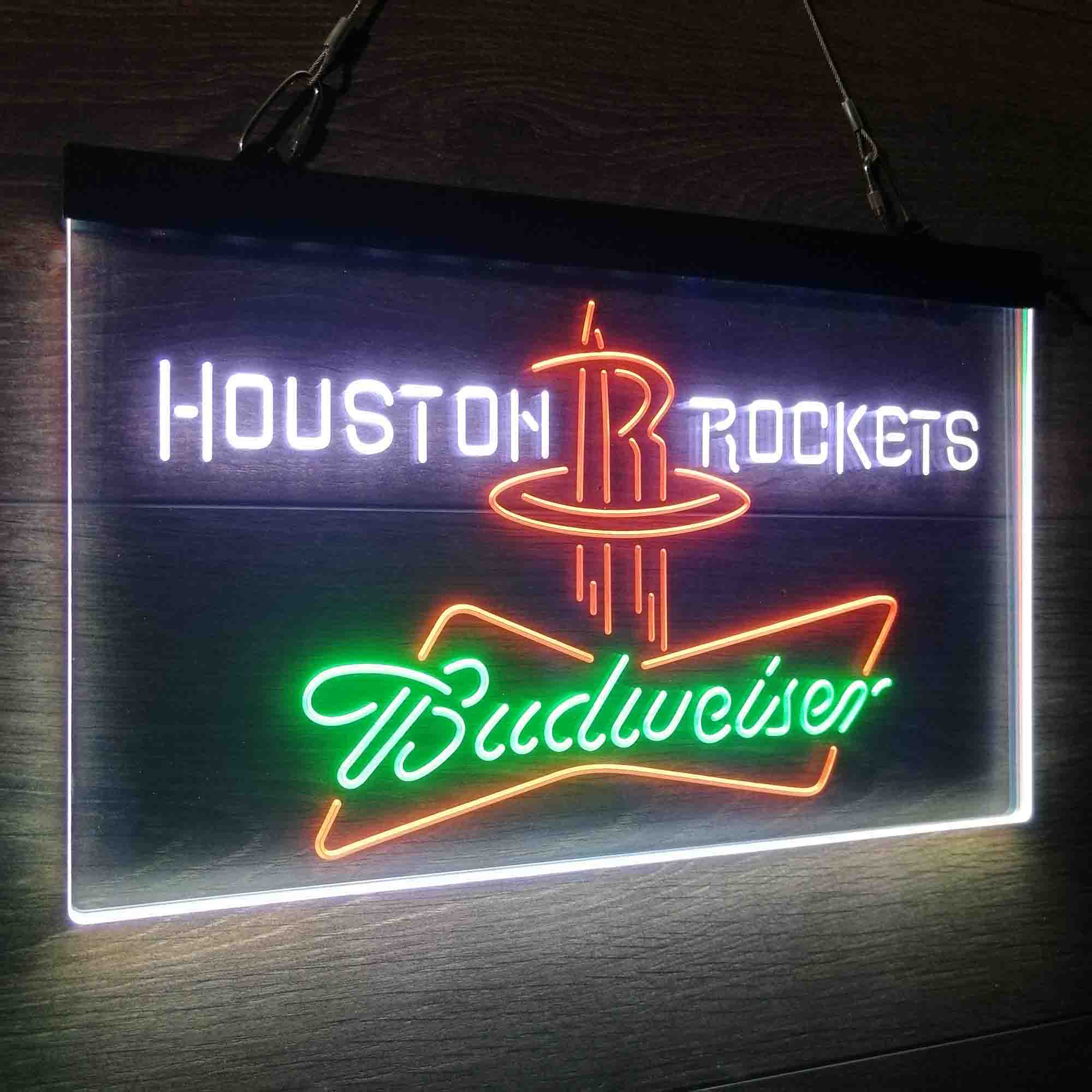 budweiser beer Neon 3-Color LED Sign