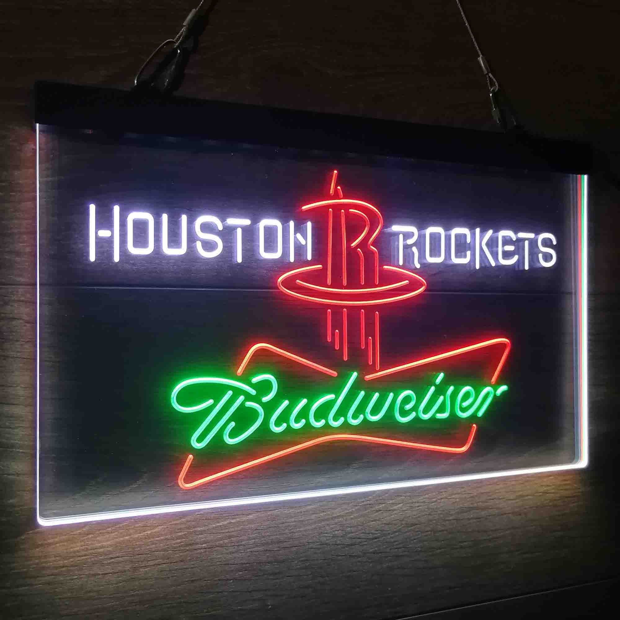 budweiser beer Neon 3-Color LED Sign