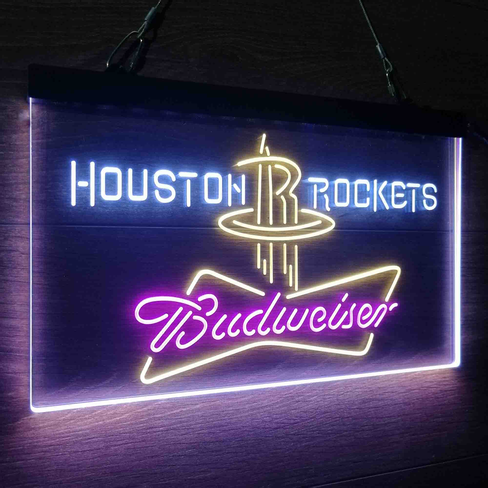 budweiser beer Neon 3-Color LED Sign