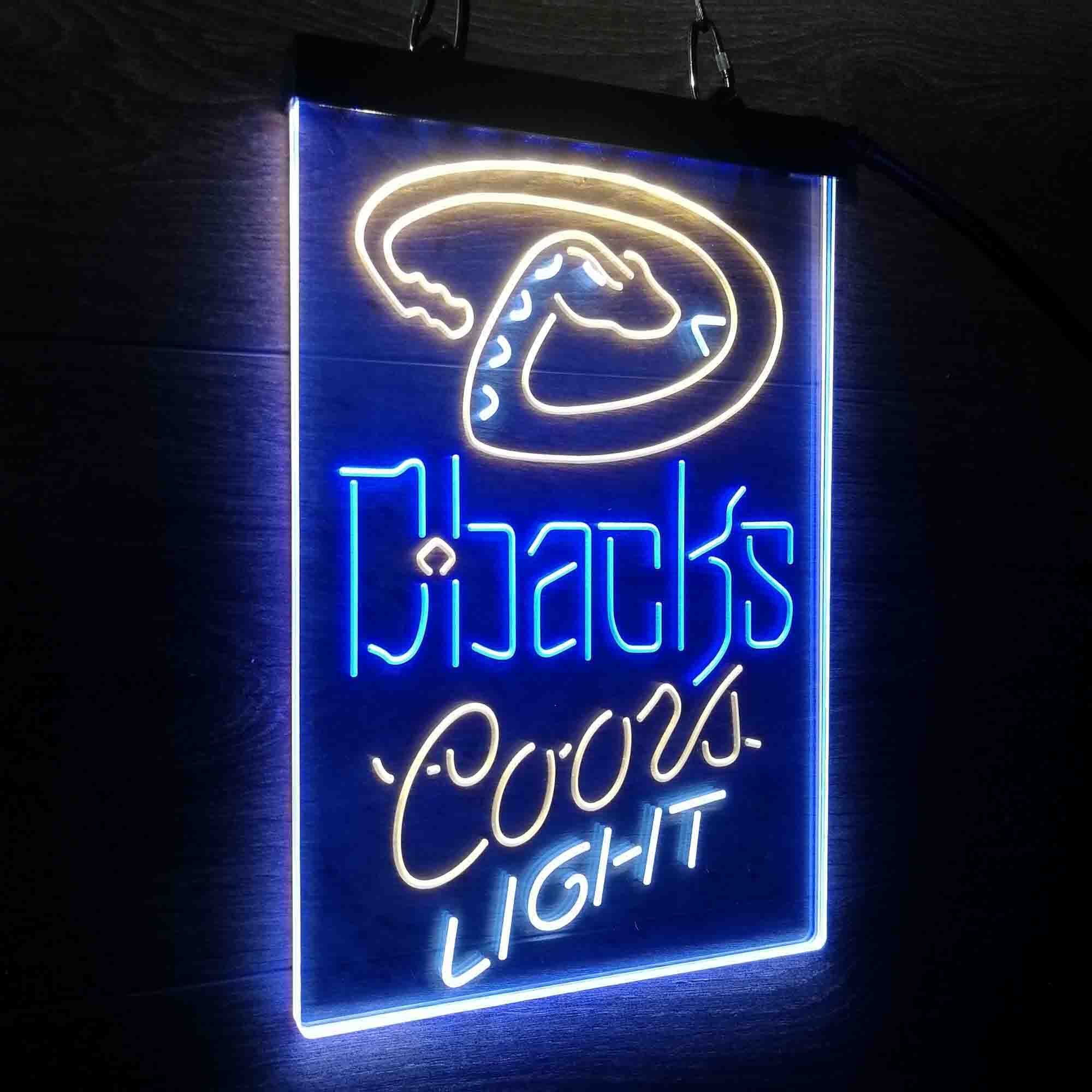 Arizona Diamondbacks Neon 3-Color LED Sign