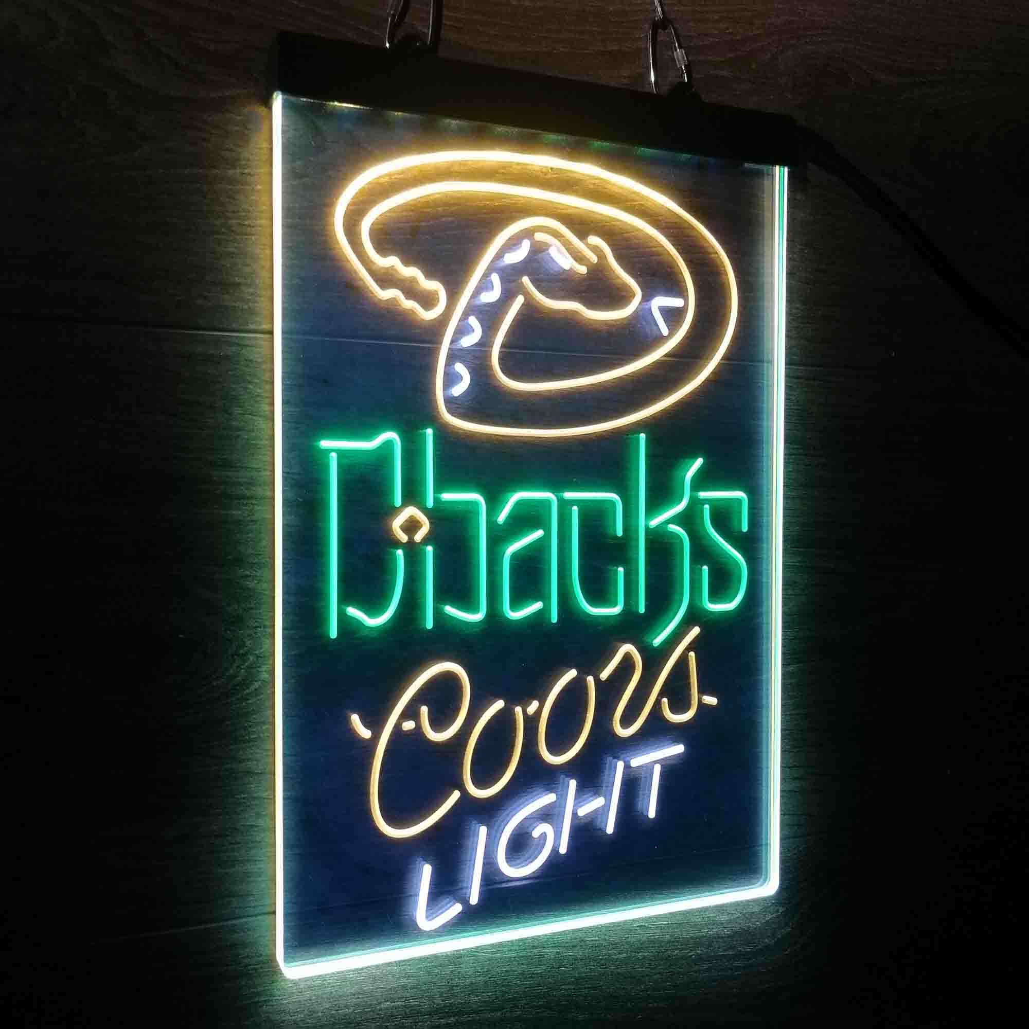 Arizona Diamondbacks Neon 3-Color LED Sign