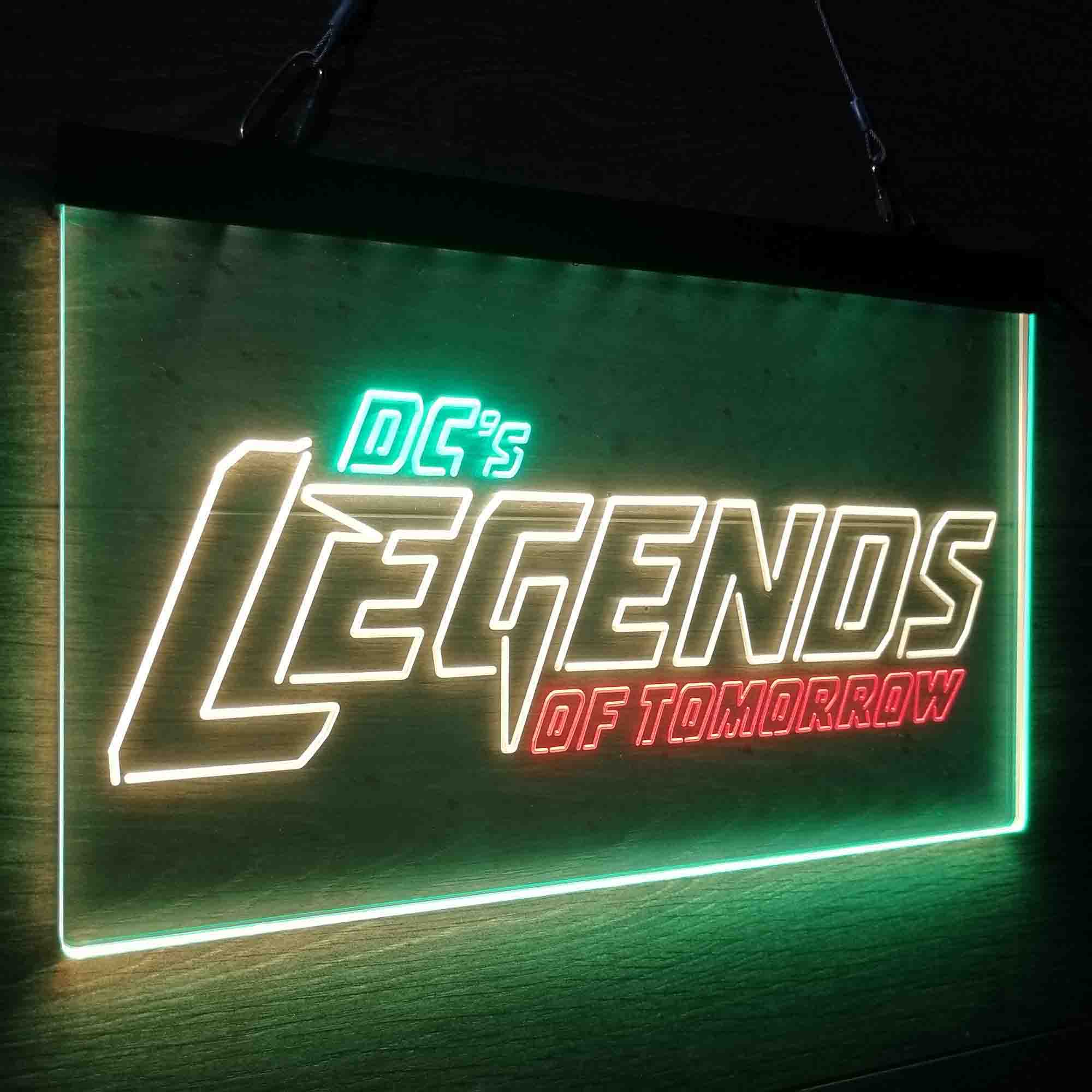 Legends of Tomorrow Neon 3-Color LED Sign