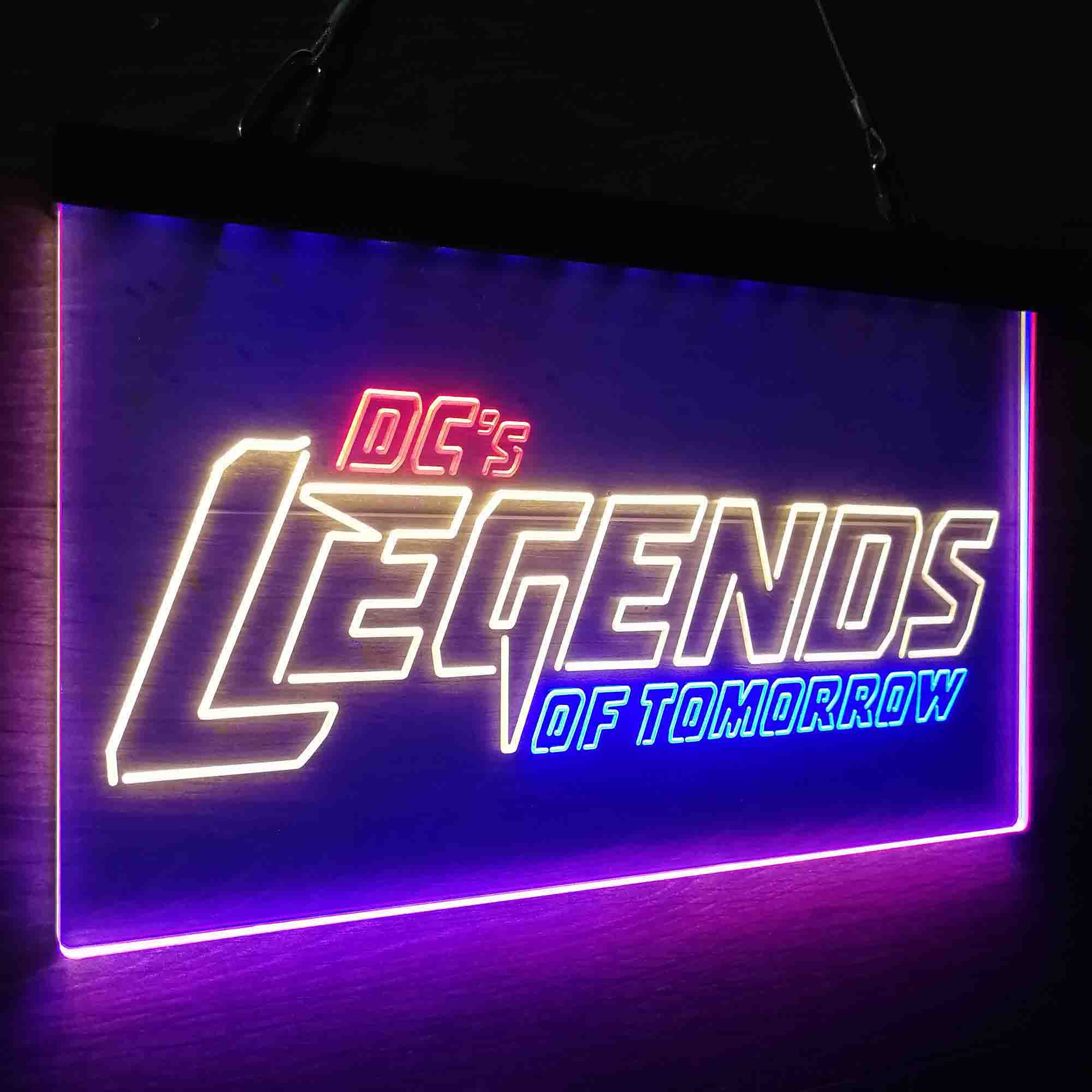 Legends of Tomorrow Neon 3-Color LED Sign