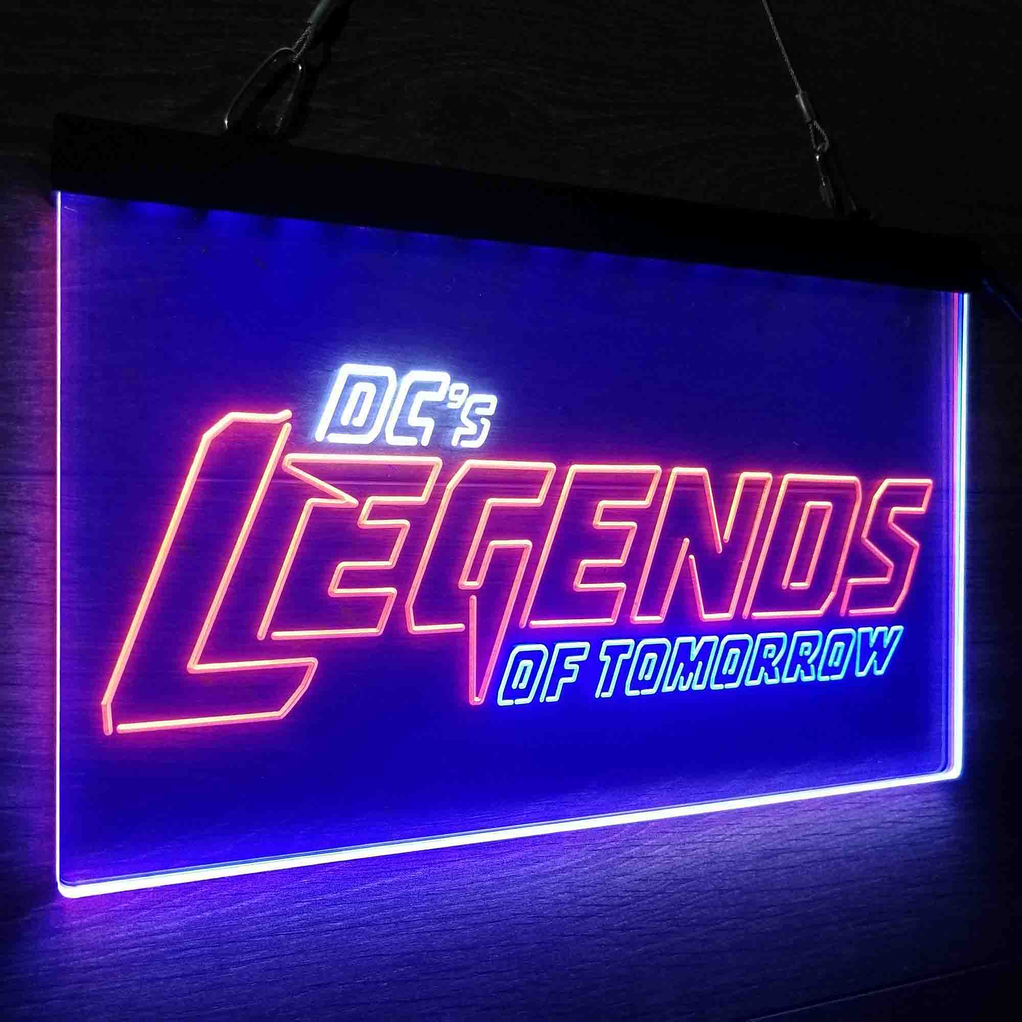 Legends of Tomorrow Neon 3-Color LED Sign