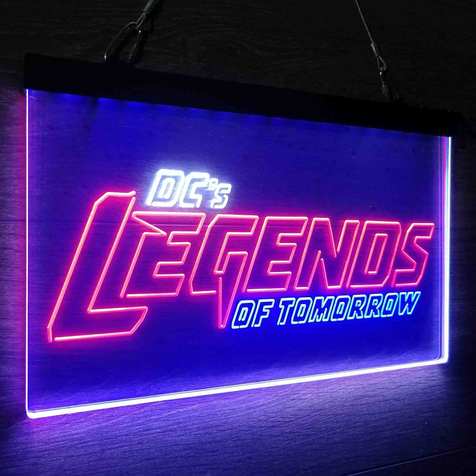 Legends of Tomorrow Neon 3-Color LED Sign