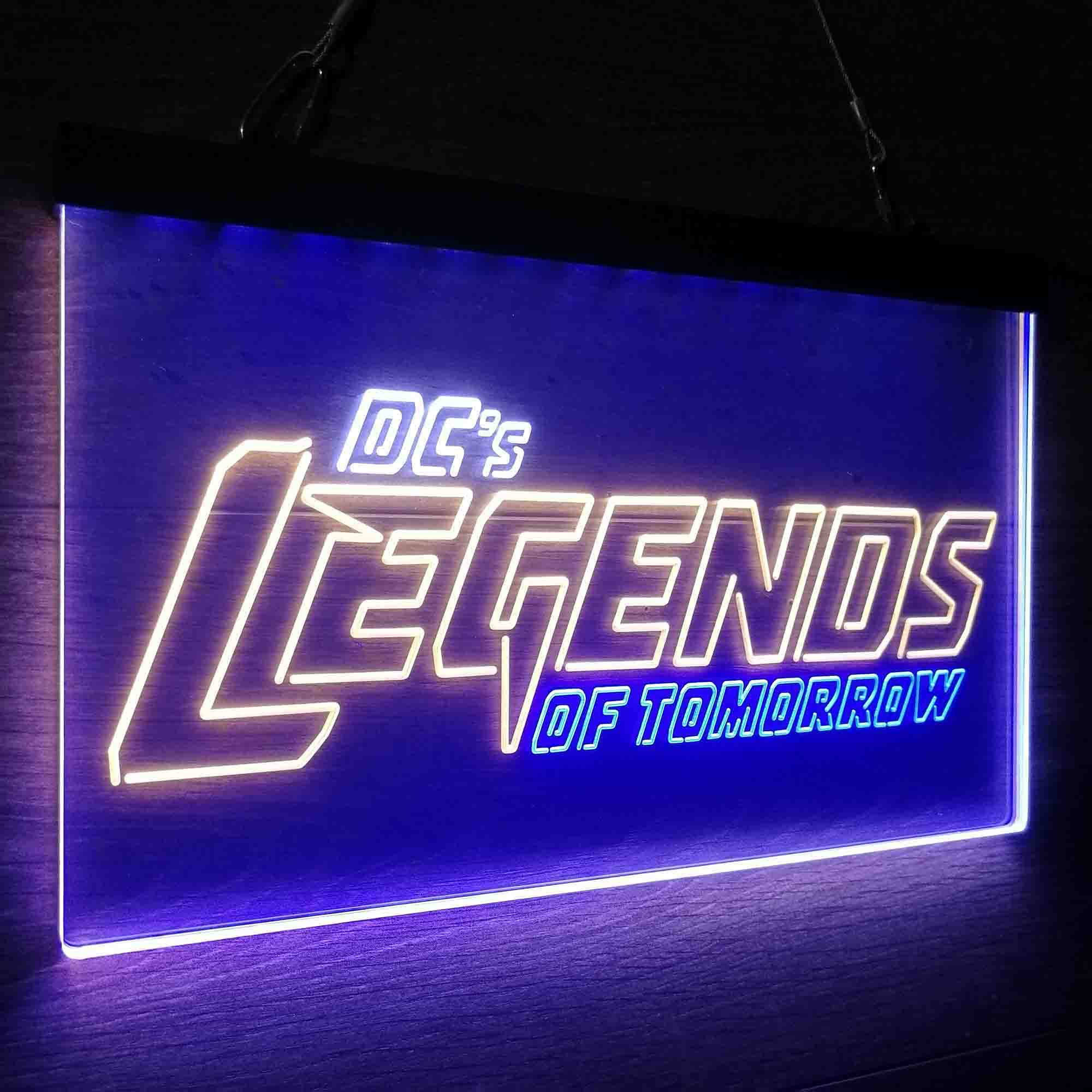 Legends of Tomorrow Neon 3-Color LED Sign