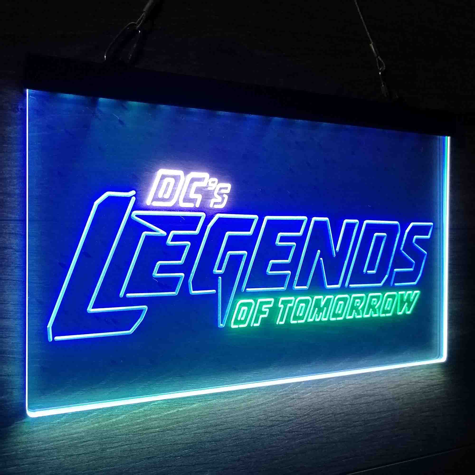 Legends of Tomorrow Neon 3-Color LED Sign