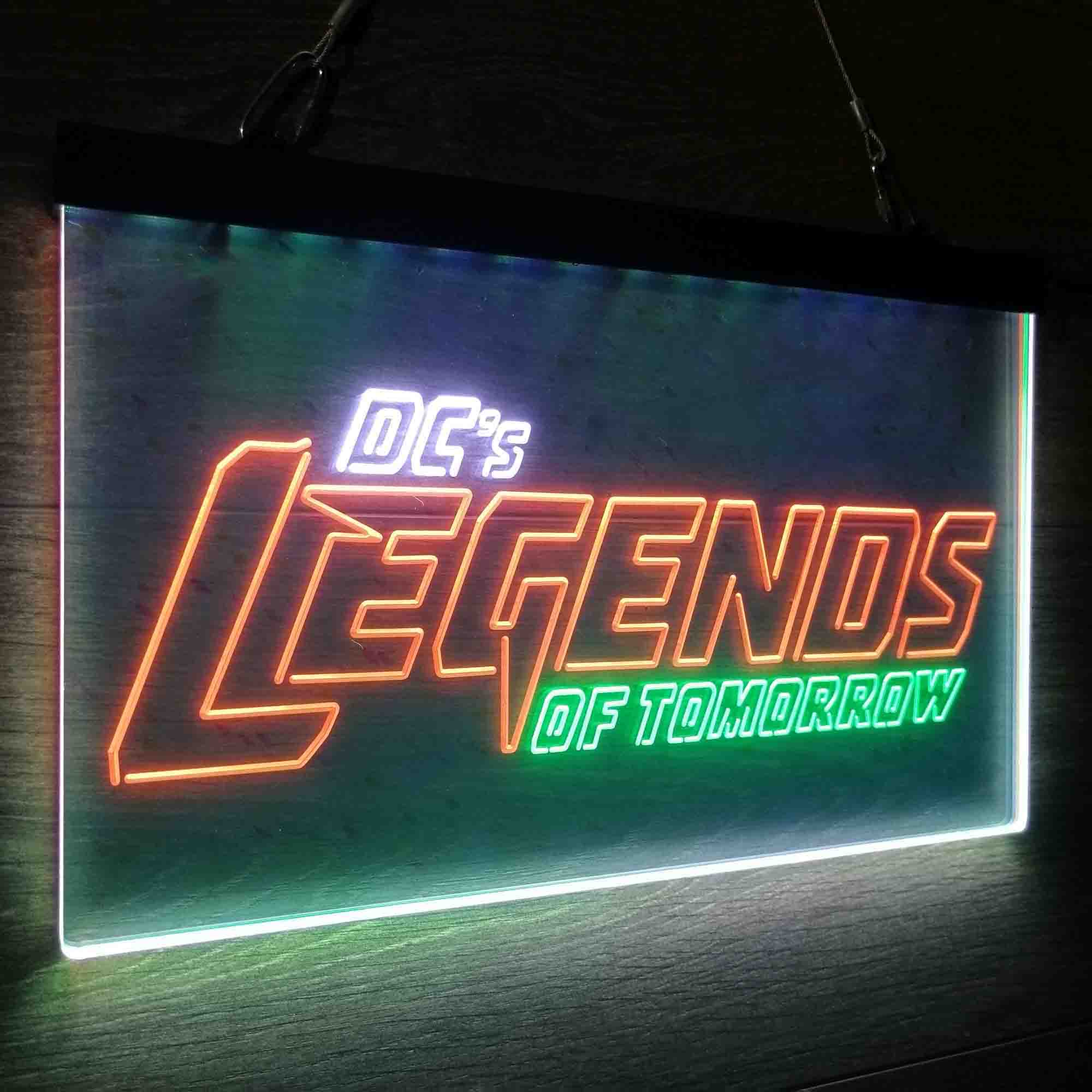 Legends of Tomorrow Neon 3-Color LED Sign