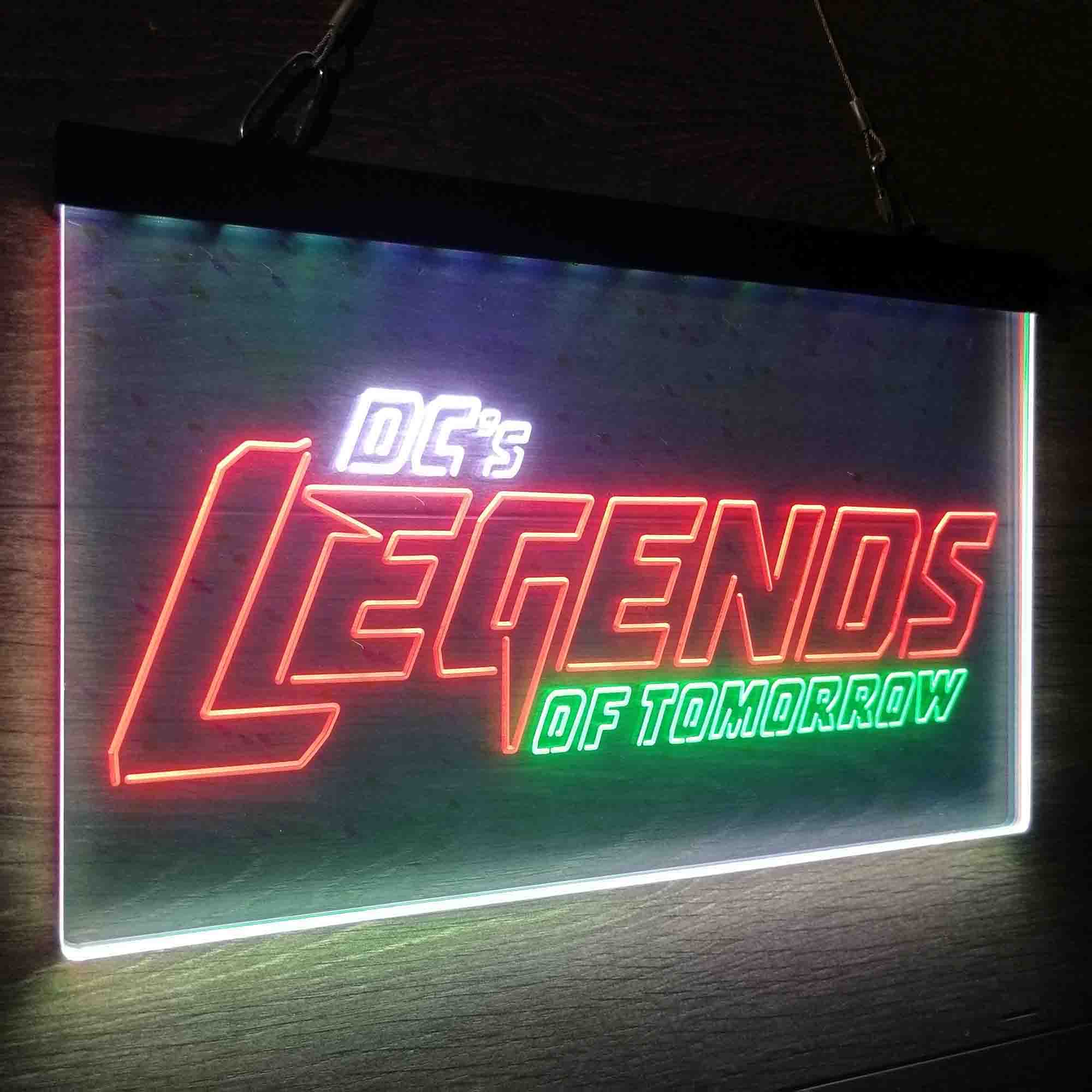 Legends of Tomorrow Neon 3-Color LED Sign