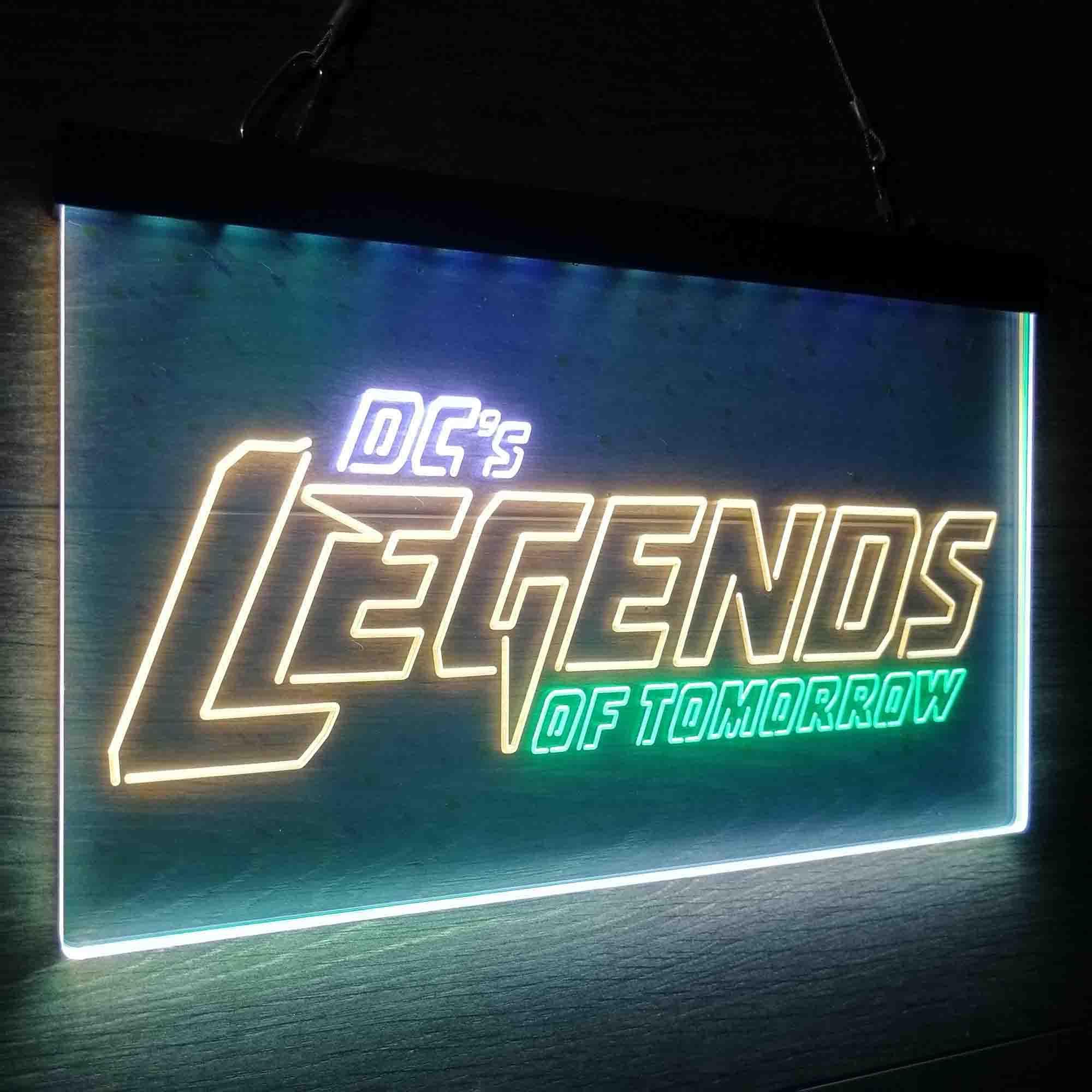 Legends of Tomorrow Neon 3-Color LED Sign