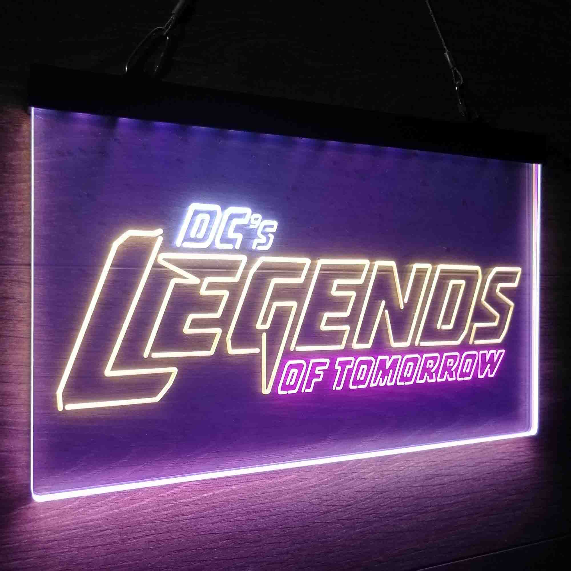 Legends of Tomorrow Neon 3-Color LED Sign