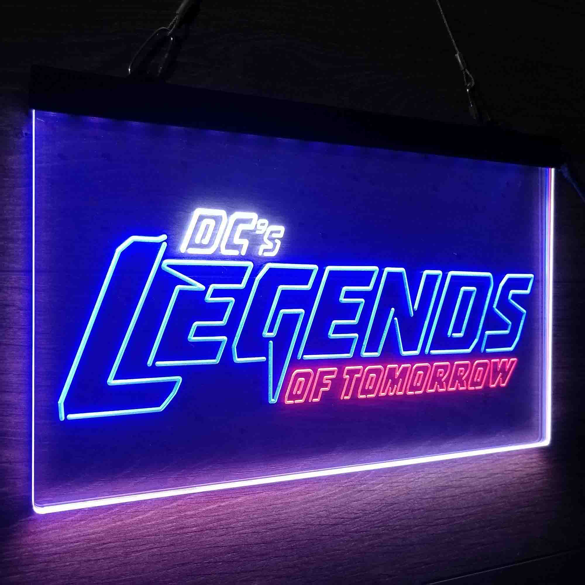 Legends of Tomorrow Neon 3-Color LED Sign