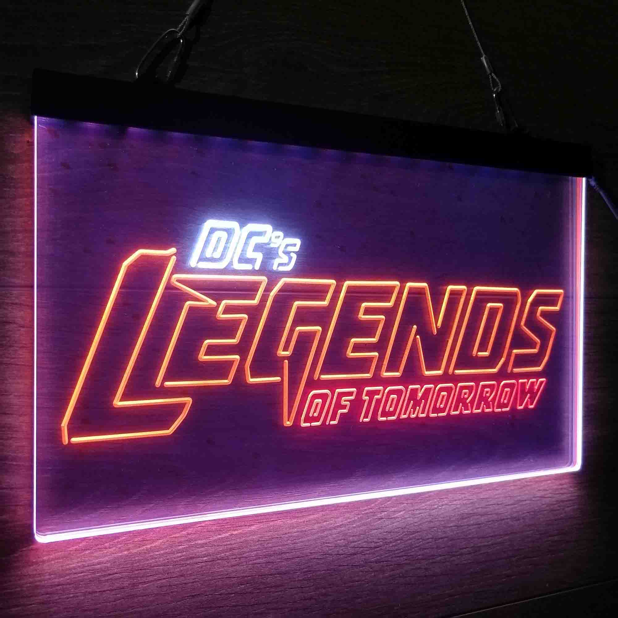 Legends of Tomorrow Neon 3-Color LED Sign