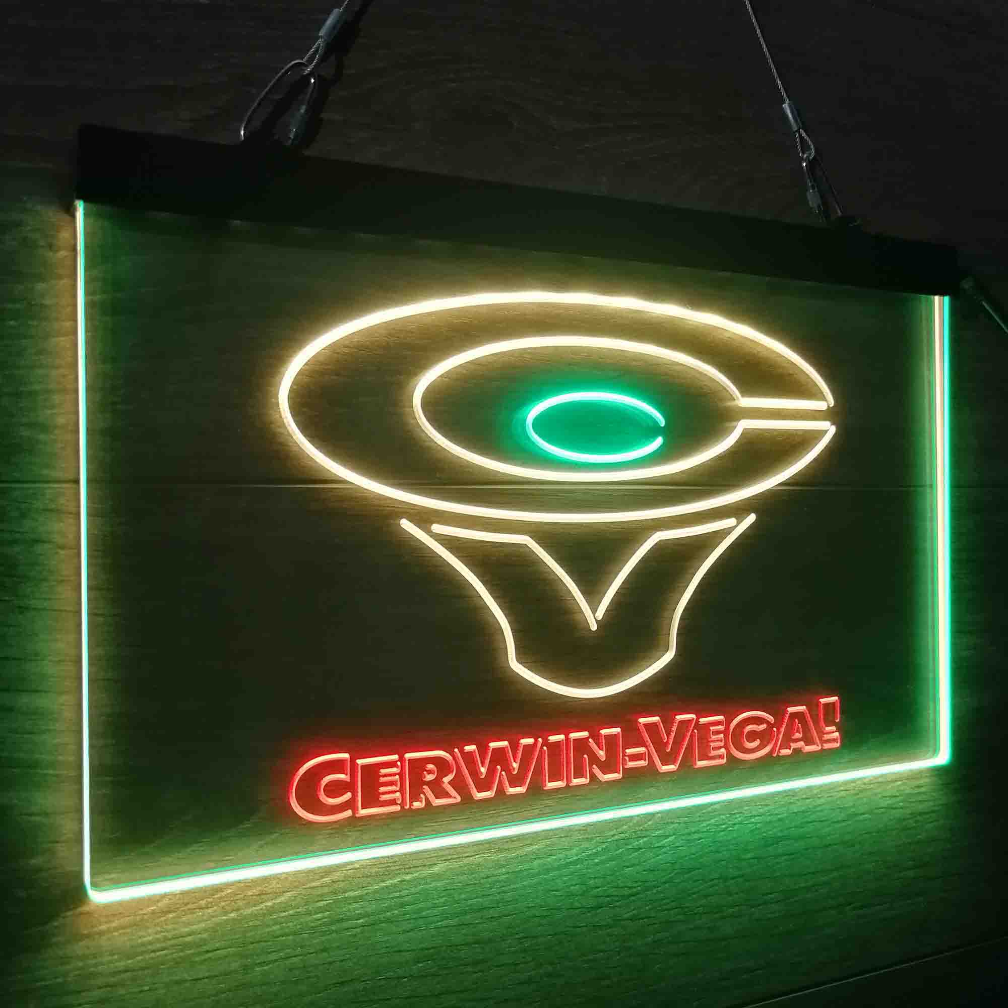 Cerwin-Vega Neon 3-Color LED Sign