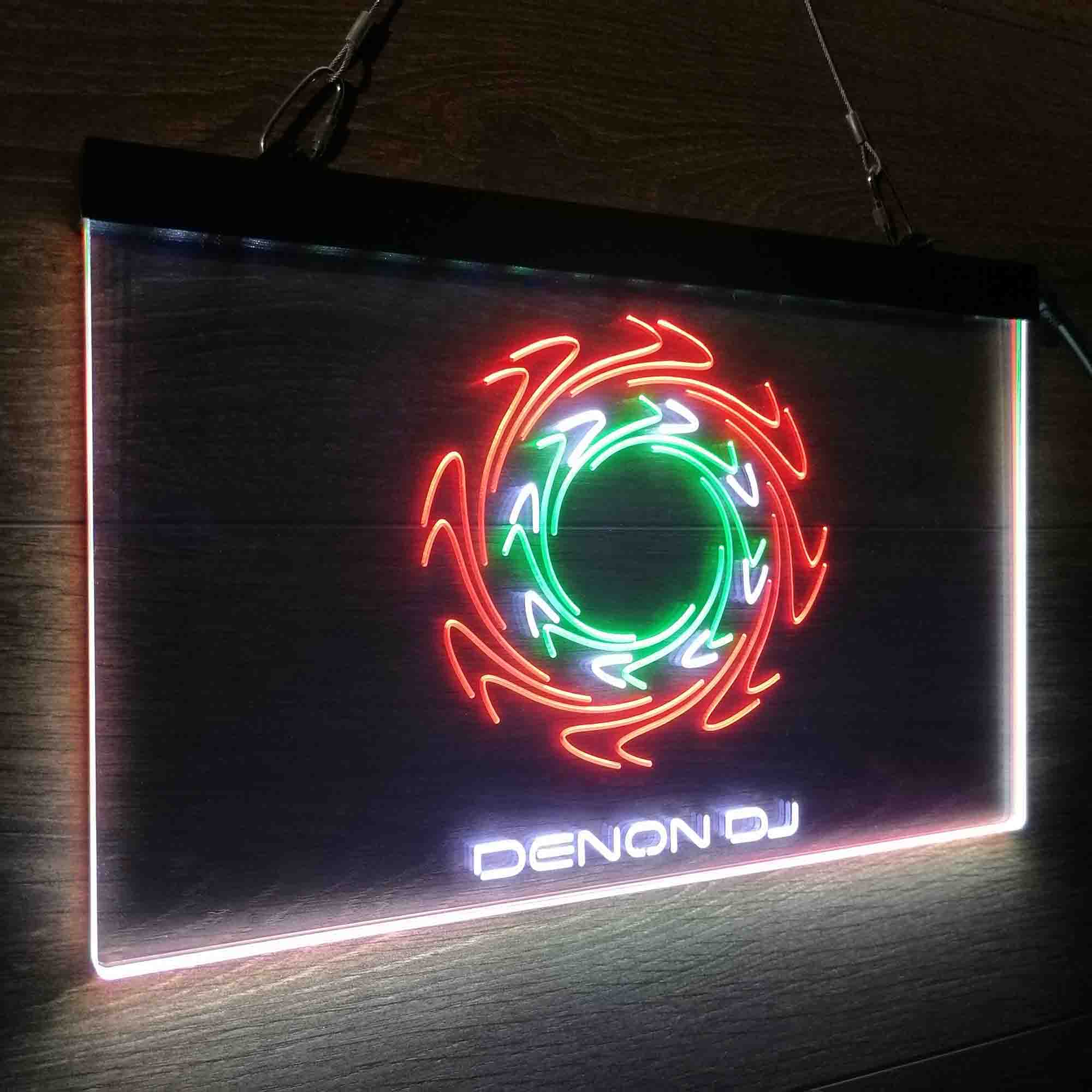 Denon DJ Neon 3-Color LED Sign