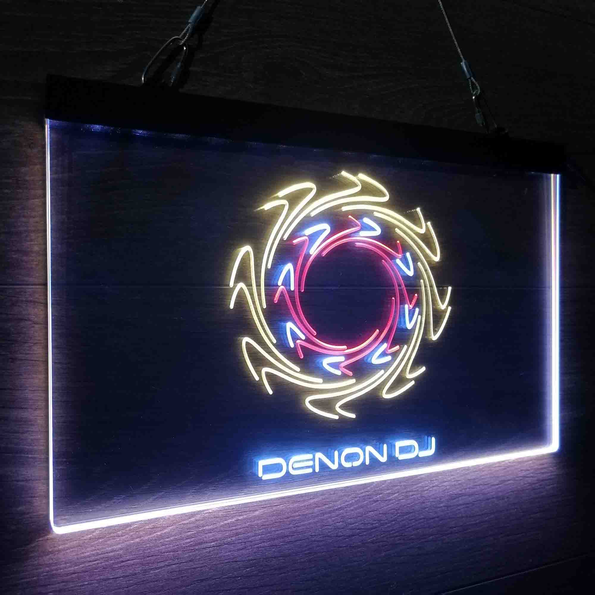 Denon DJ Neon 3-Color LED Sign