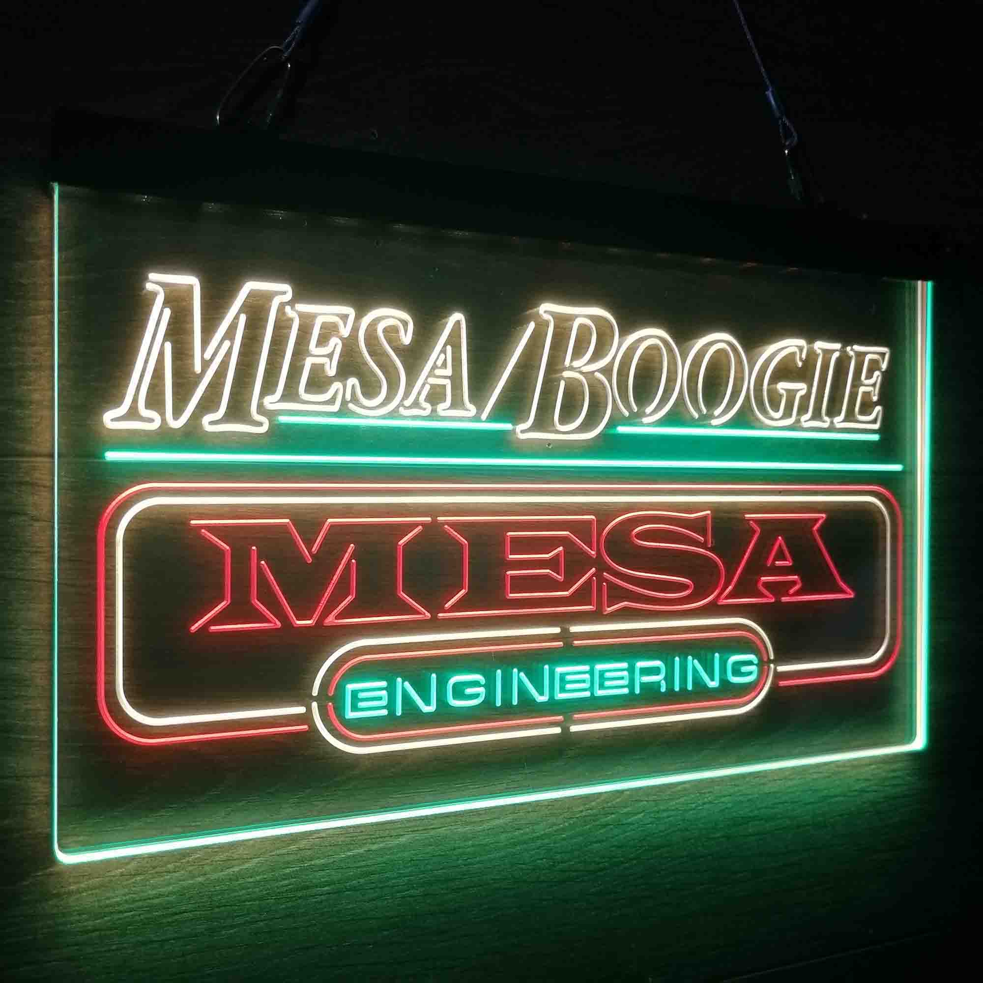 Mesa Boogie Engineering Neon 3-Color LED Sign