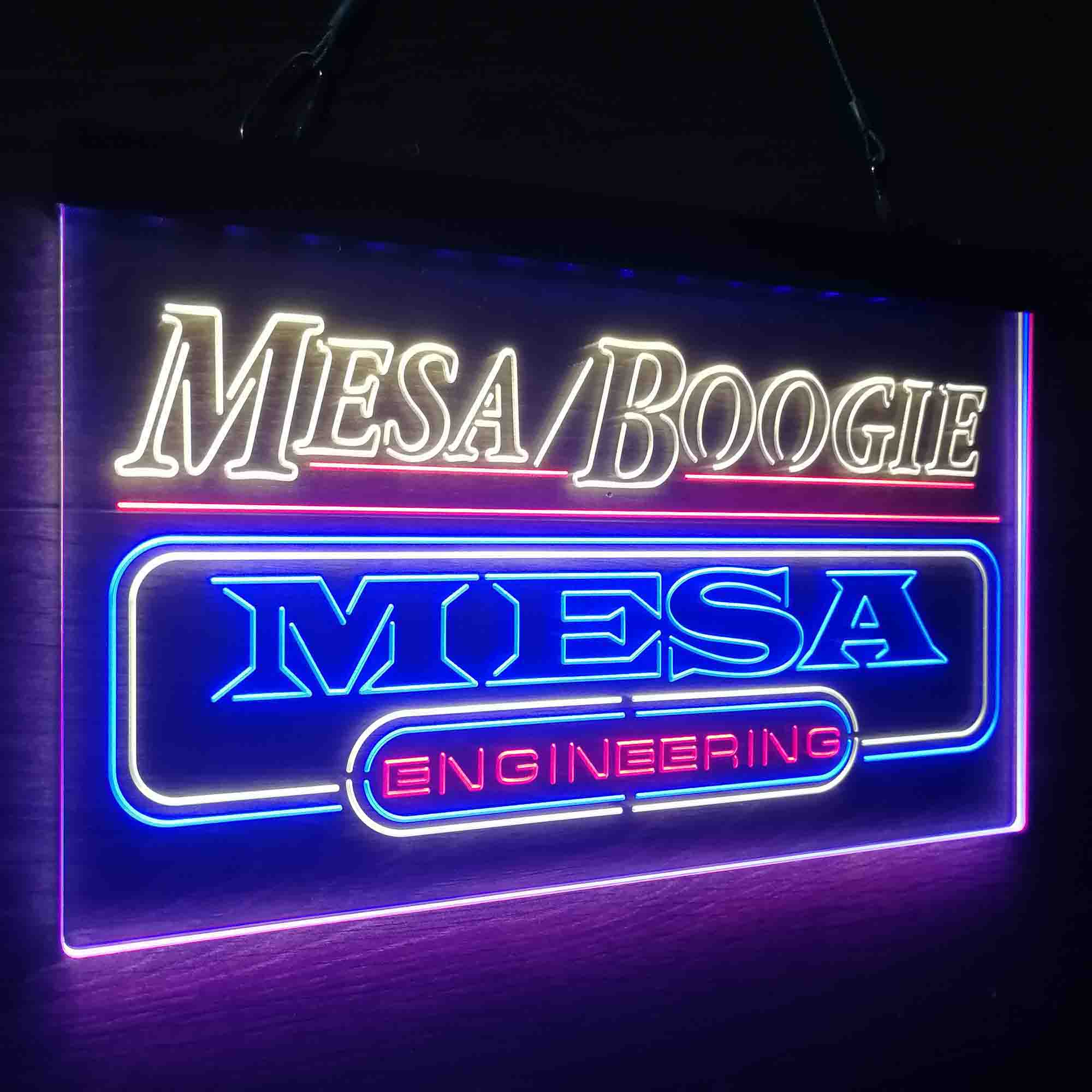 Mesa Boogie Engineering Neon 3-Color LED Sign