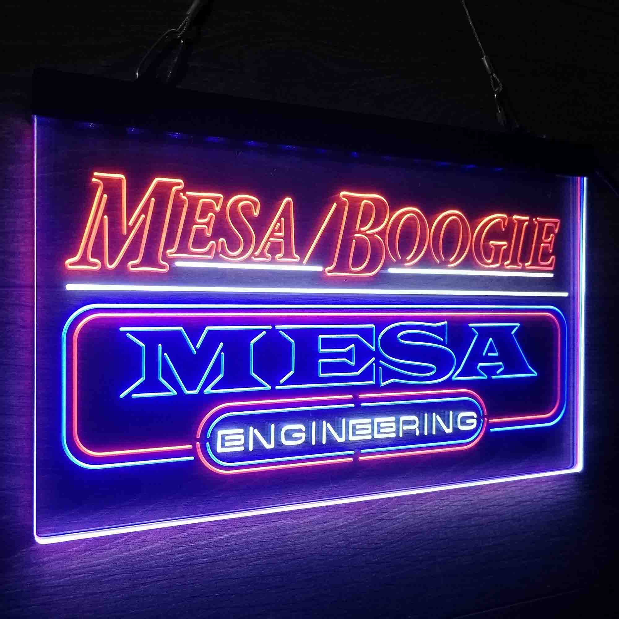 Mesa Boogie Engineering Neon 3-Color LED Sign