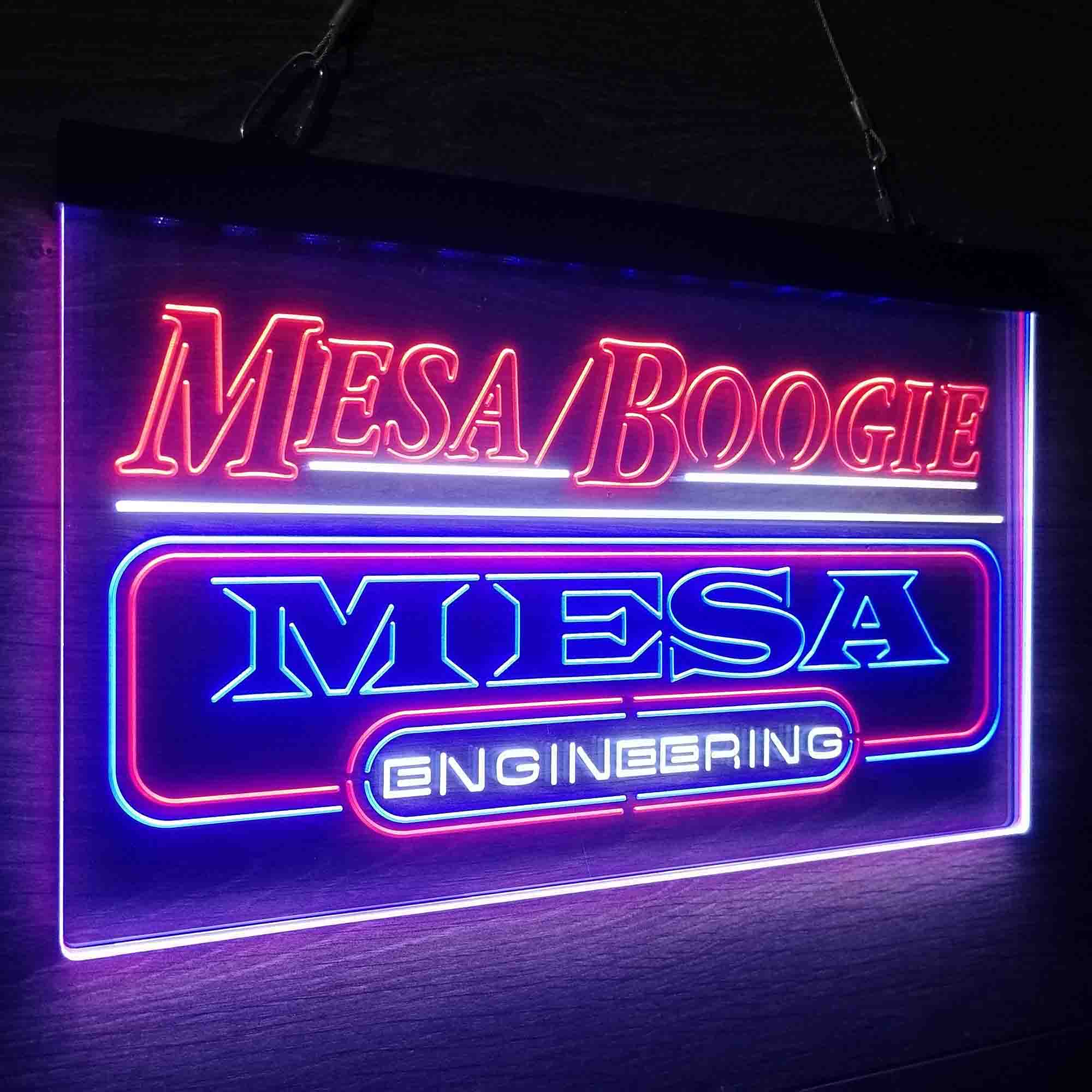 Mesa Boogie Engineering Neon 3-Color LED Sign